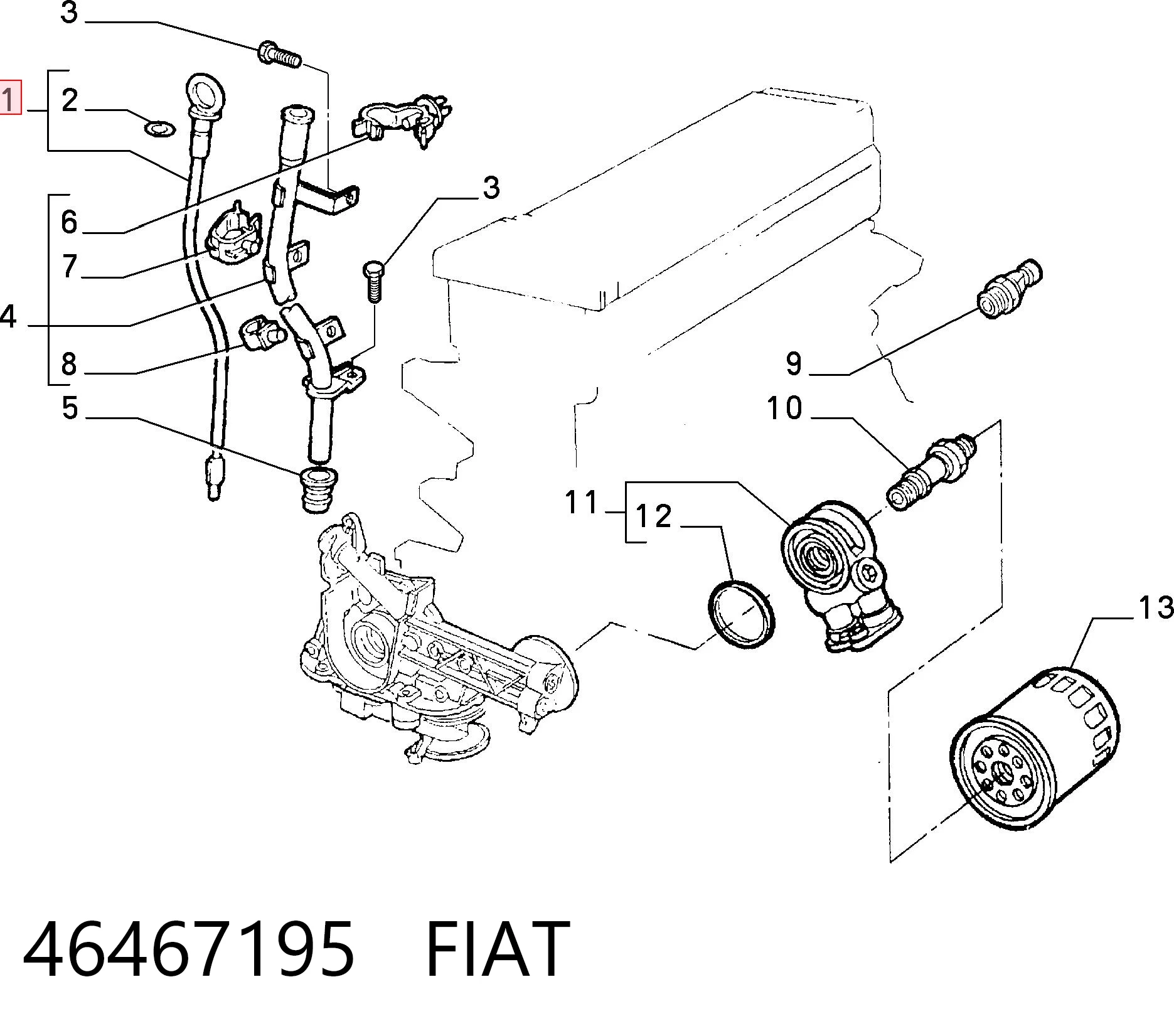 para Fiat Doblo I (223)