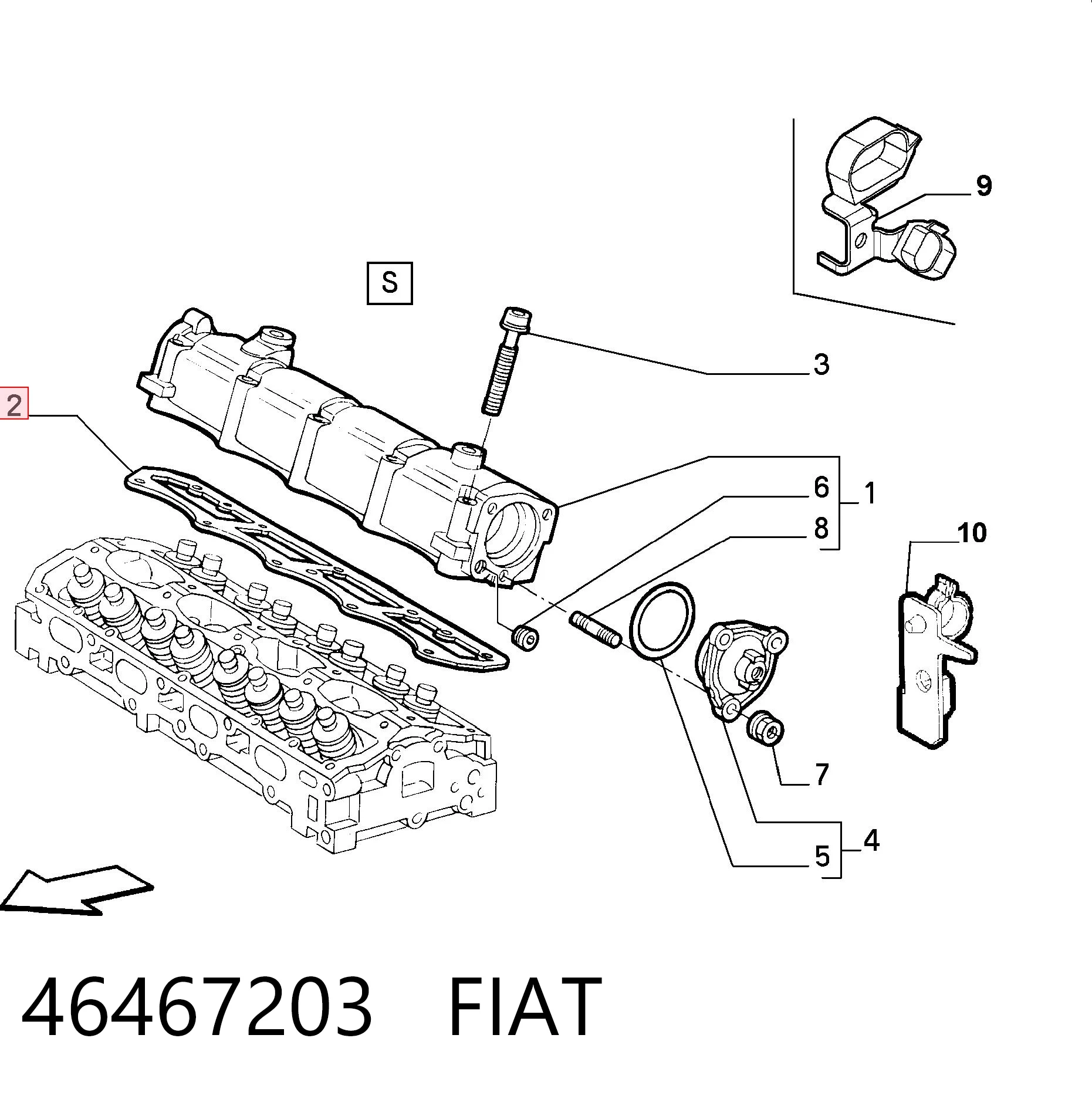 46467203 Fiat/Alfa/Lancia