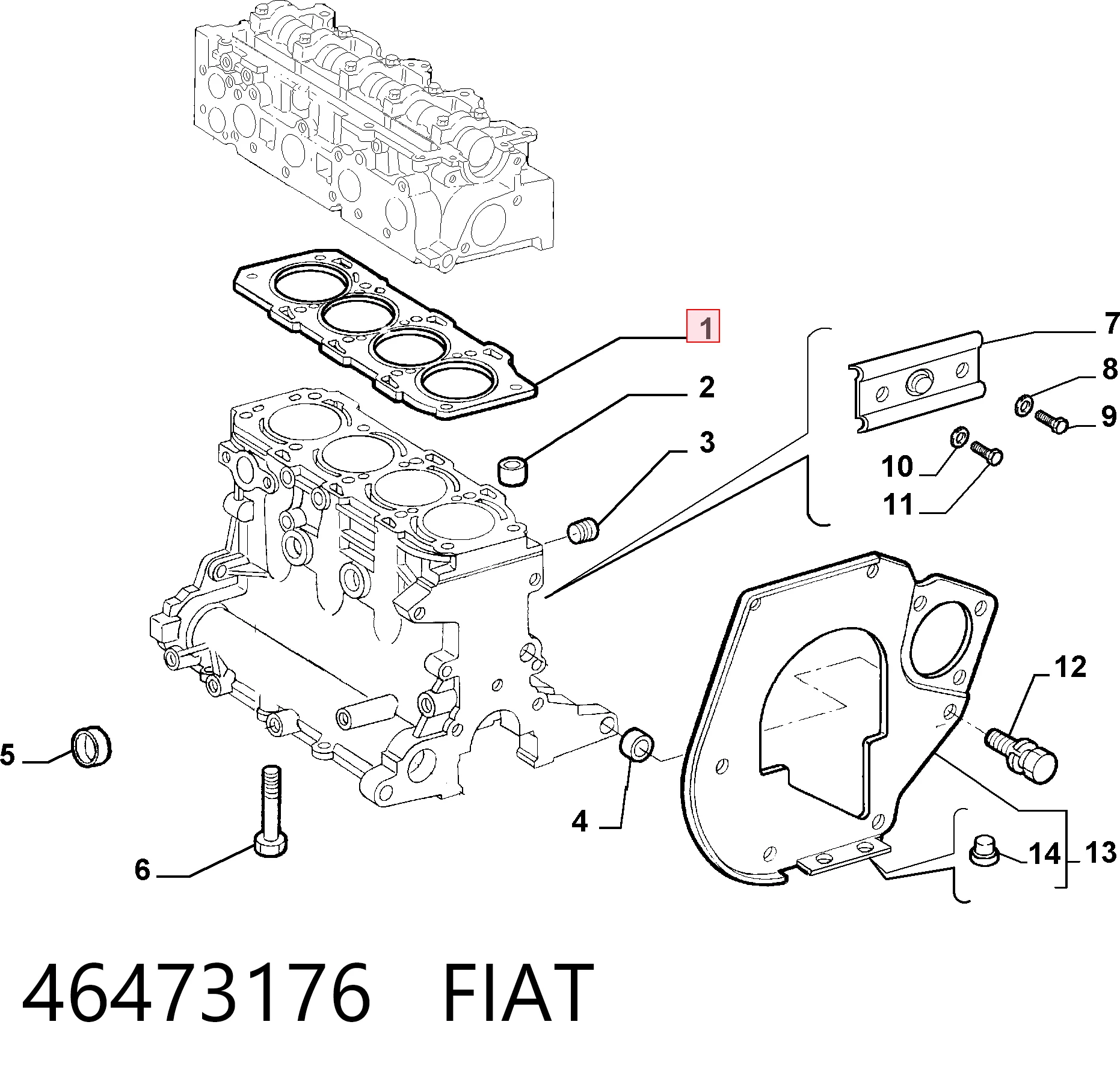 46473176 Fiat/Alfa/Lancia