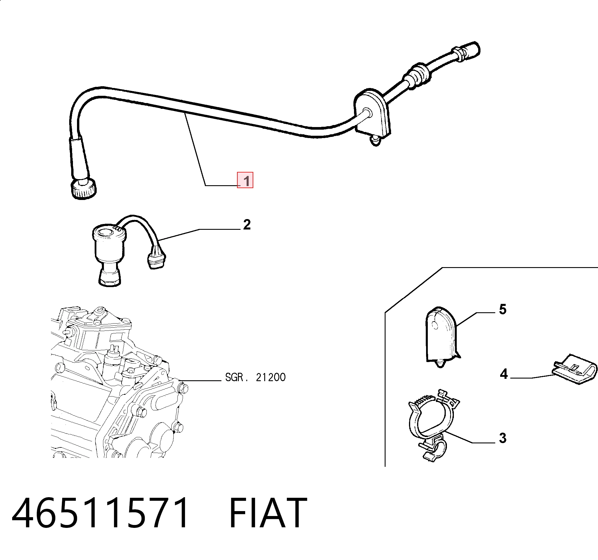 46511571 Fiat/Alfa/Lancia