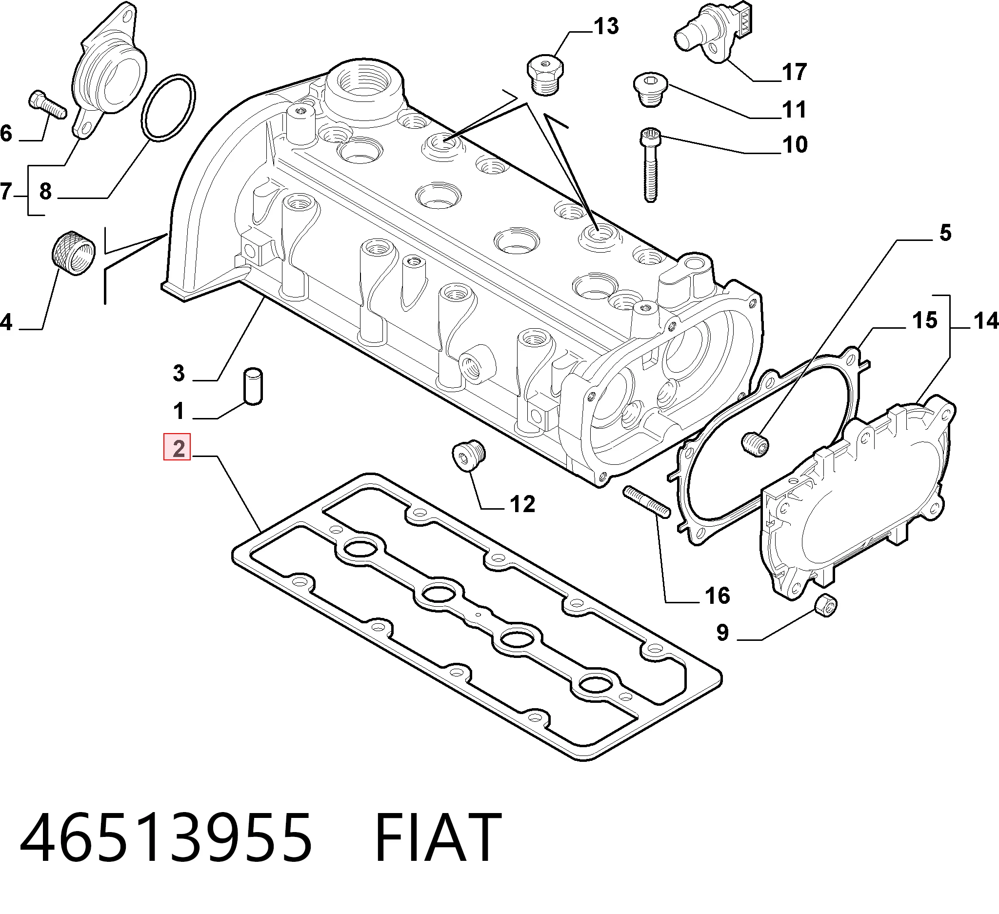 46513955 Fiat/Alfa/Lancia