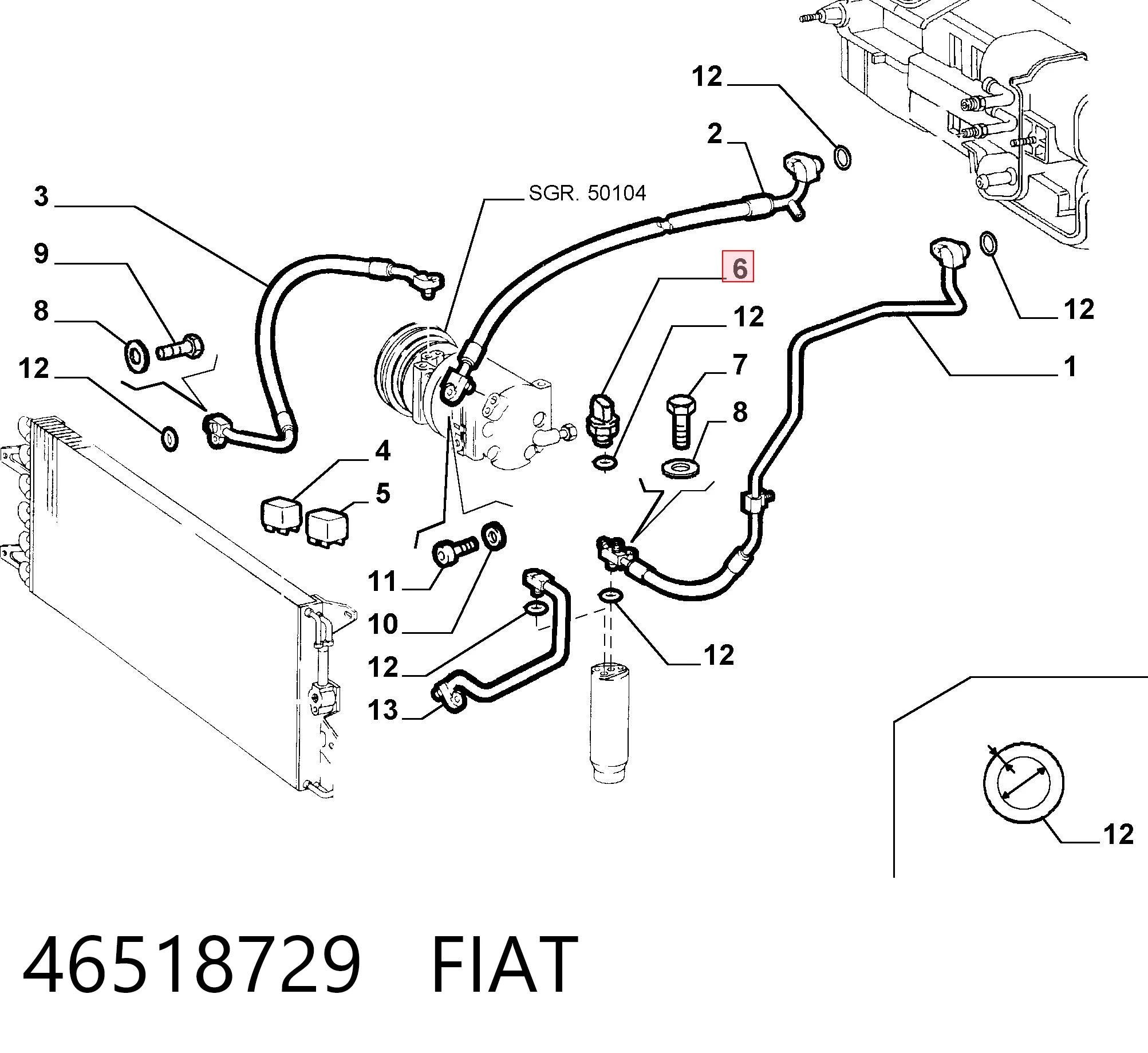 46518729 Fiat/Alfa/Lancia