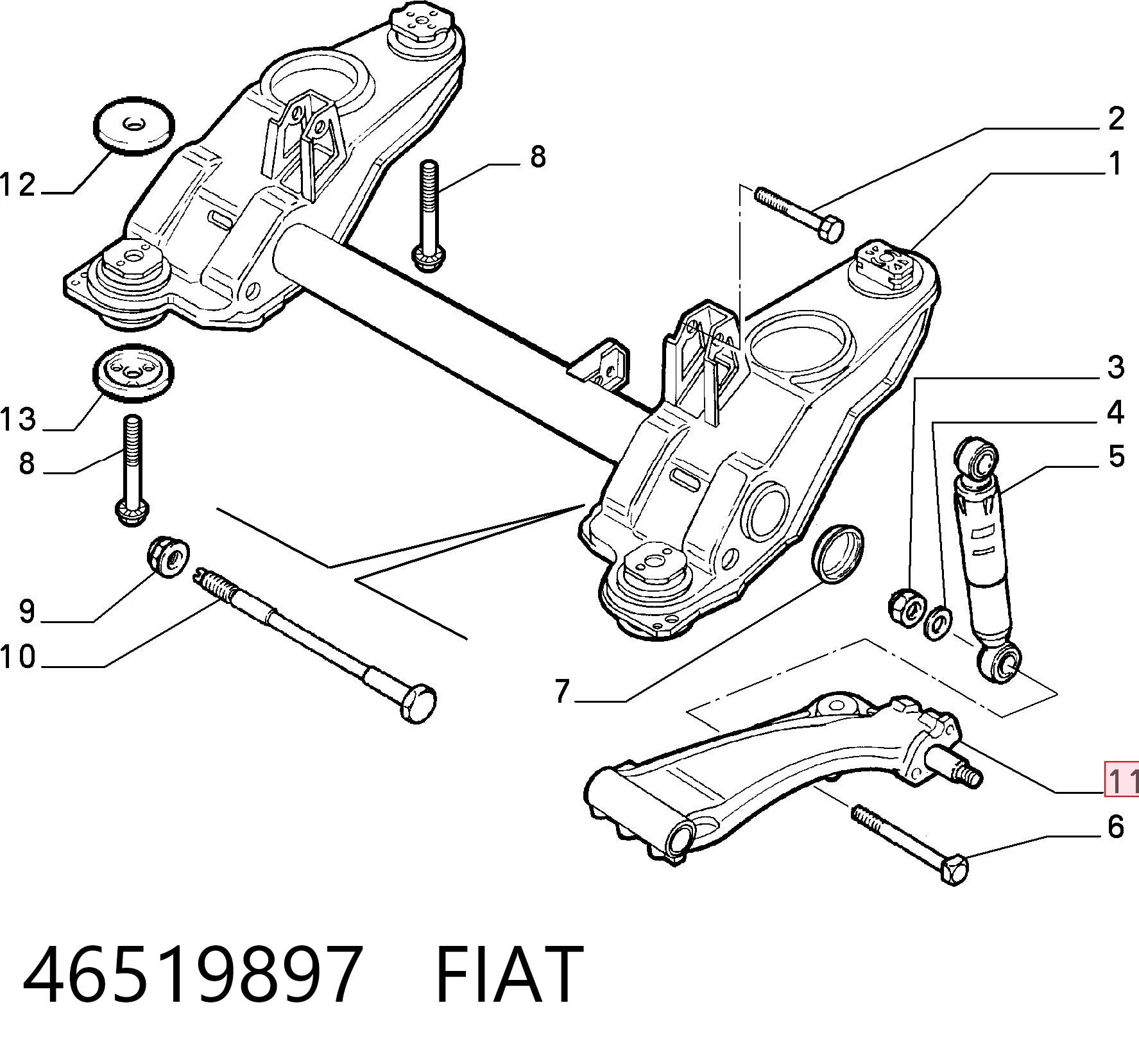 46519897 Fiat/Alfa/Lancia