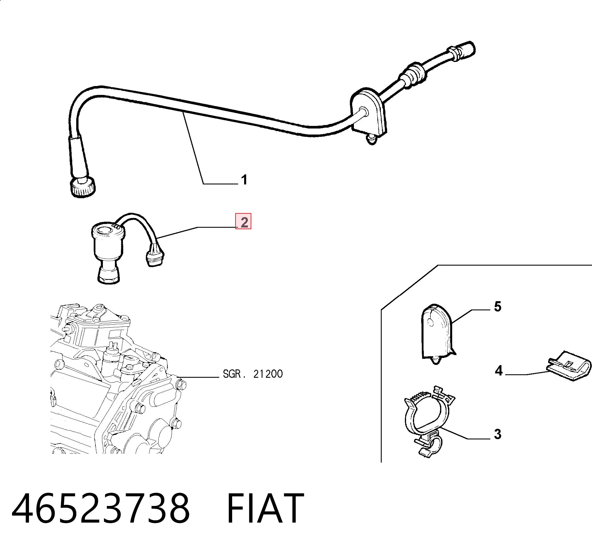 Sensor de velocidade Fiat Brava  182 ao melhor preço