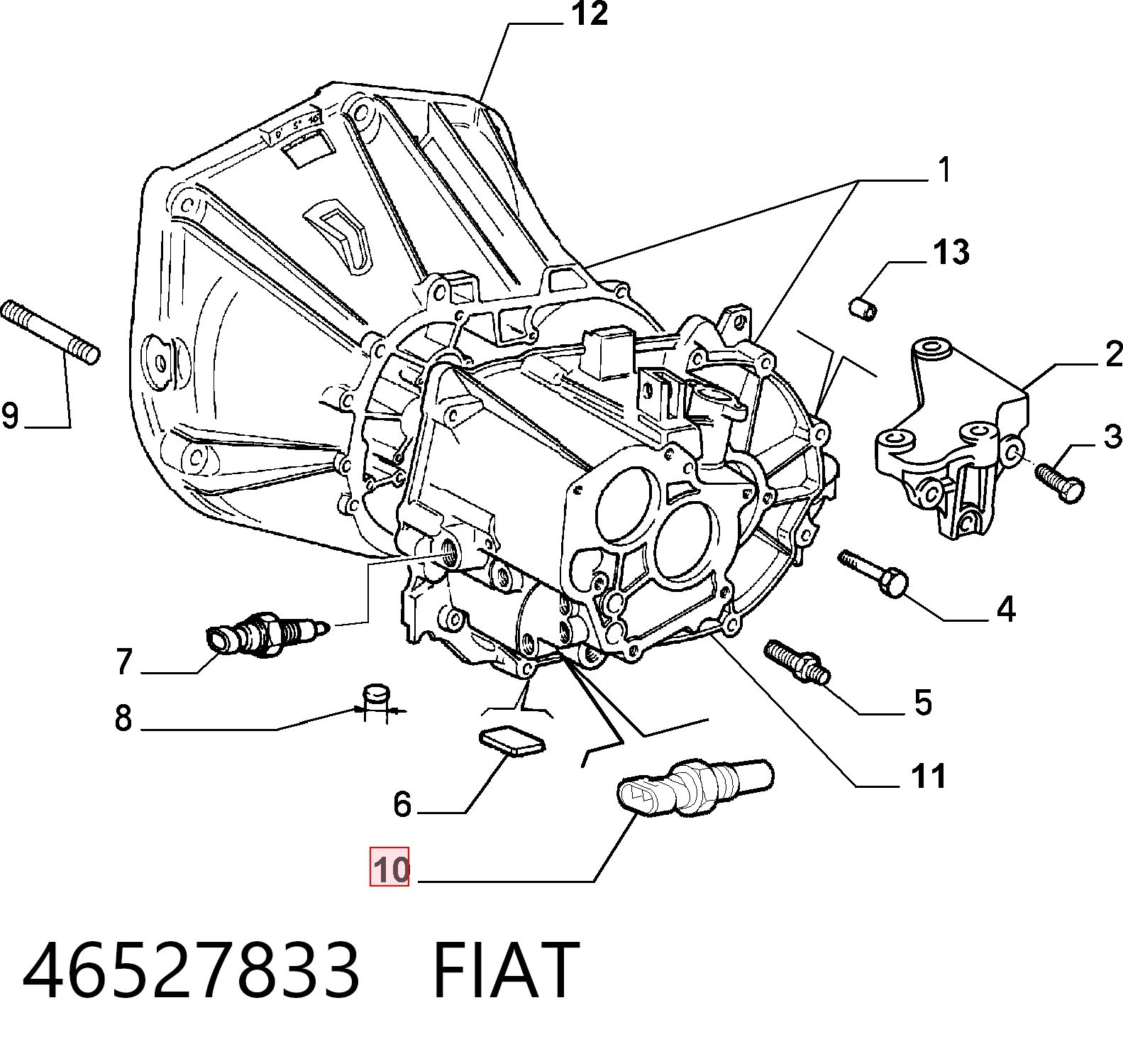 Sensor de velocidade Fiat Ducato III 250 ao melhor preço