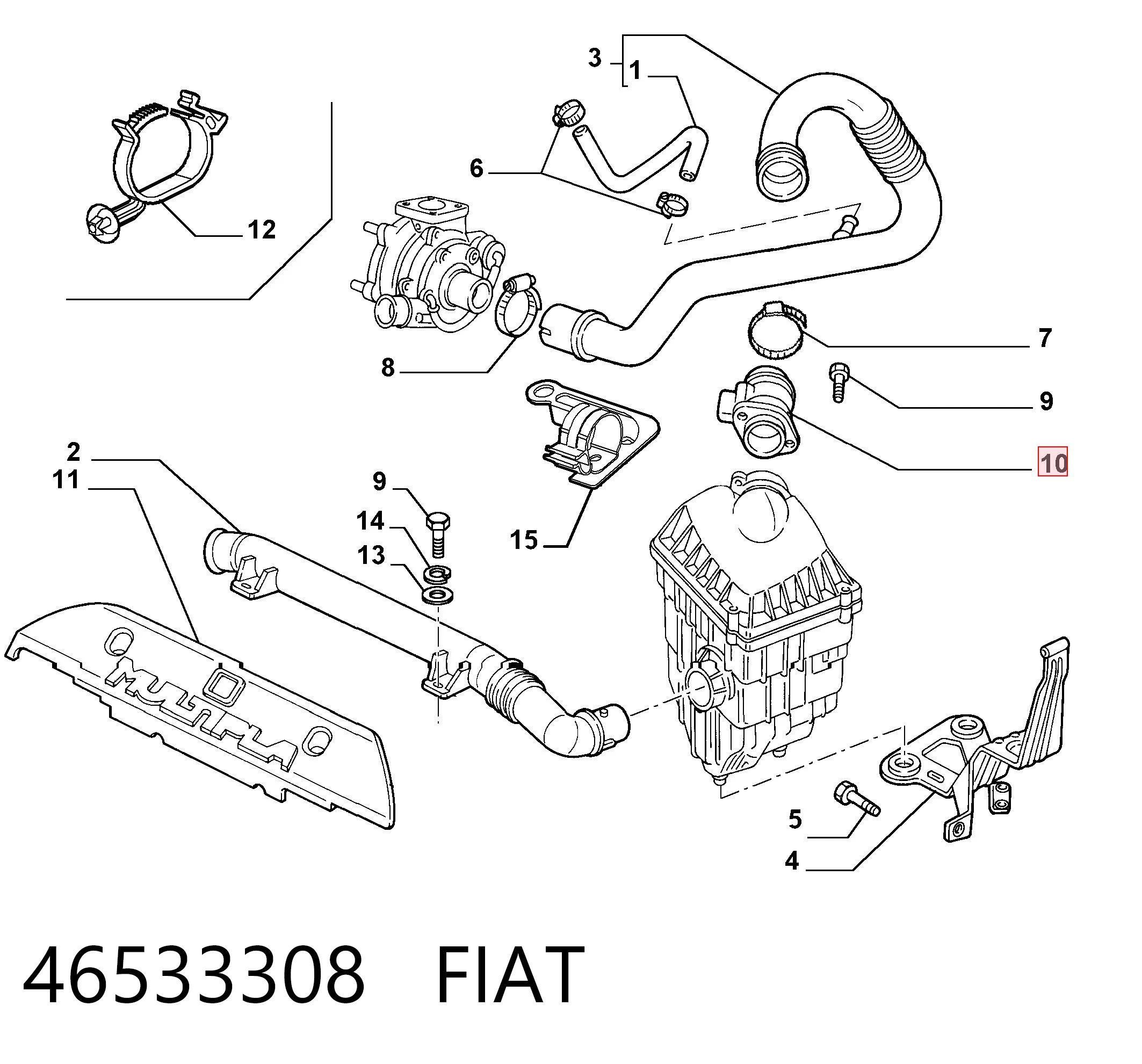 46533308 Fiat/Alfa/Lancia
