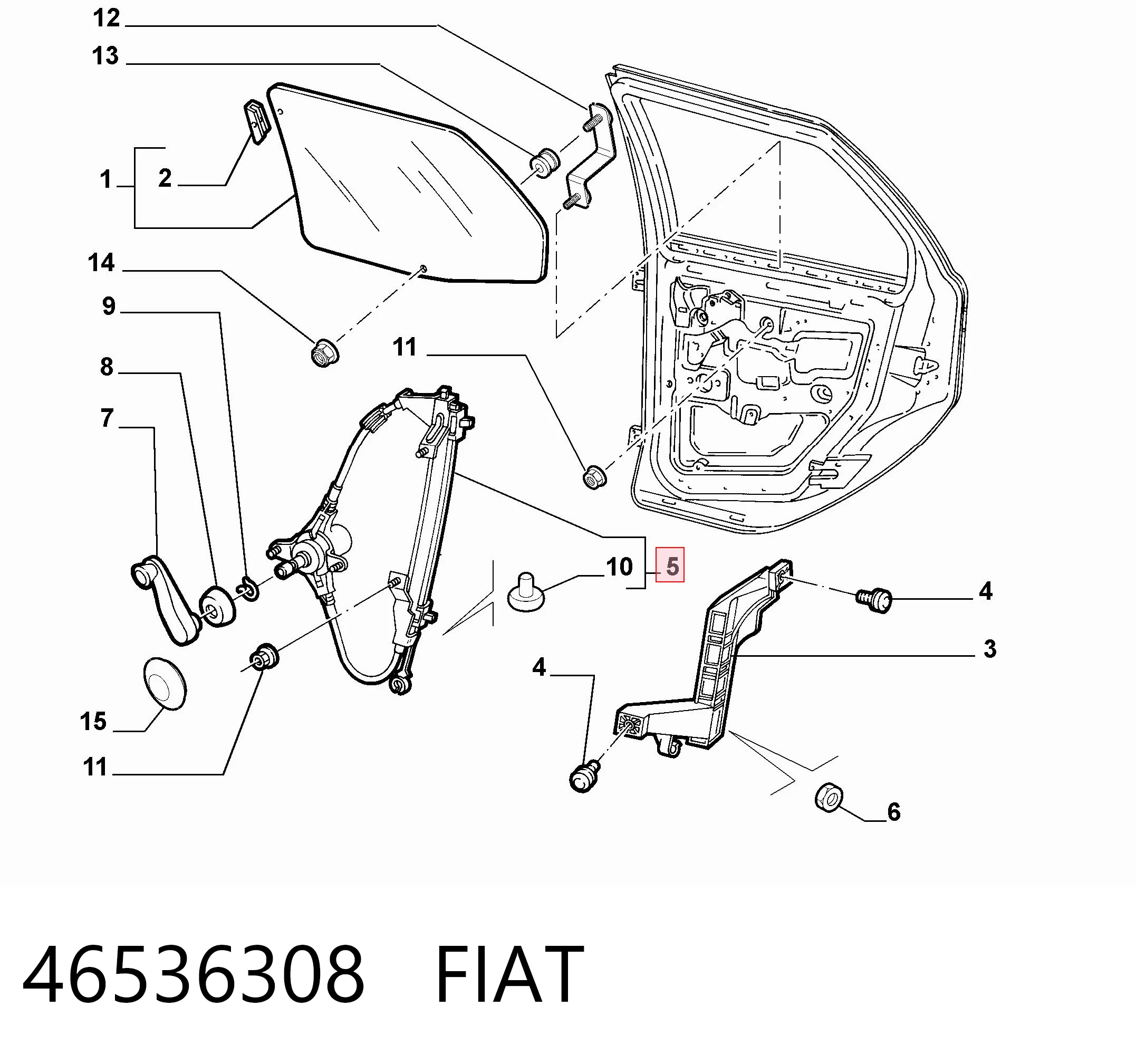 46536308 Fiat/Alfa/Lancia