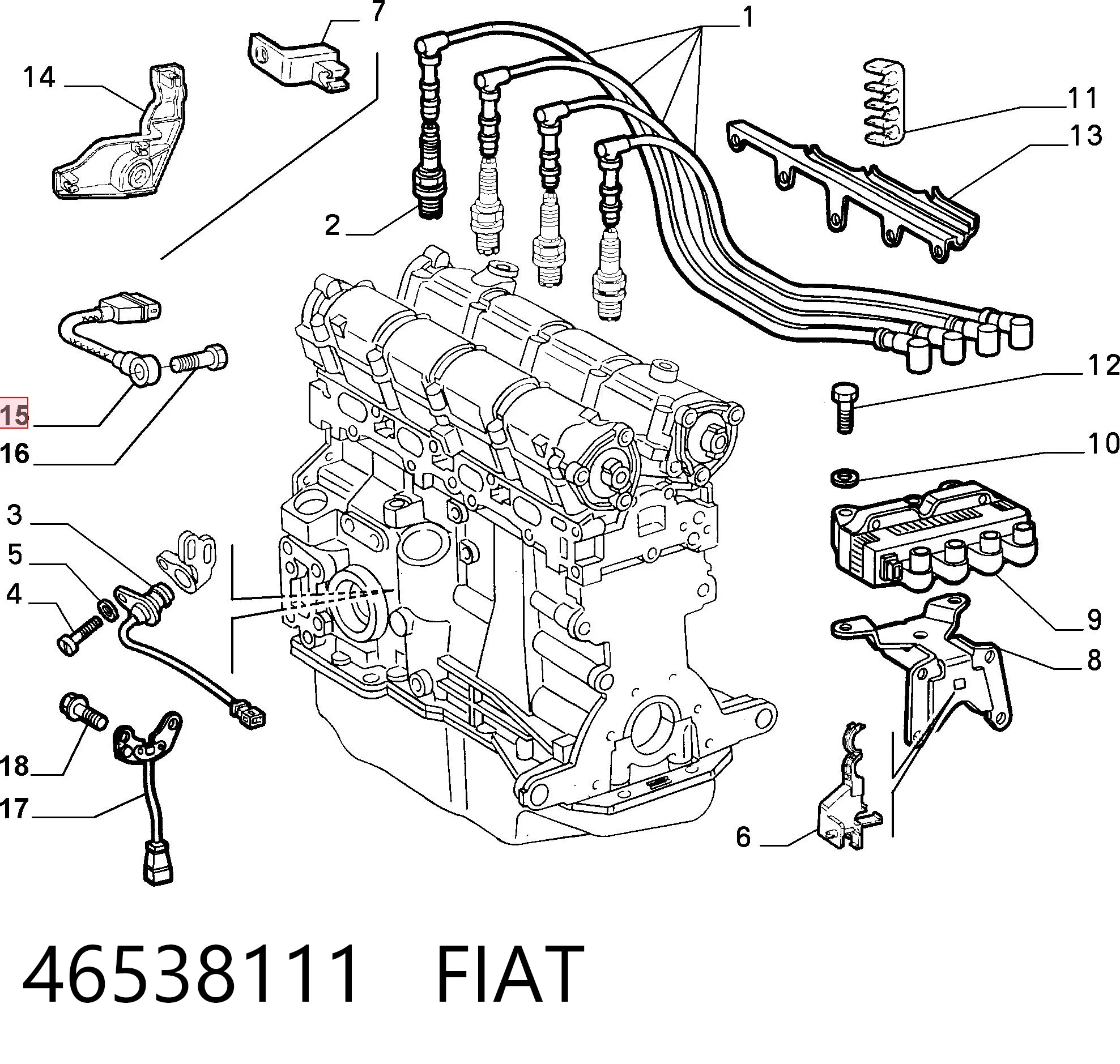 46538111 Fiat/Alfa/Lancia