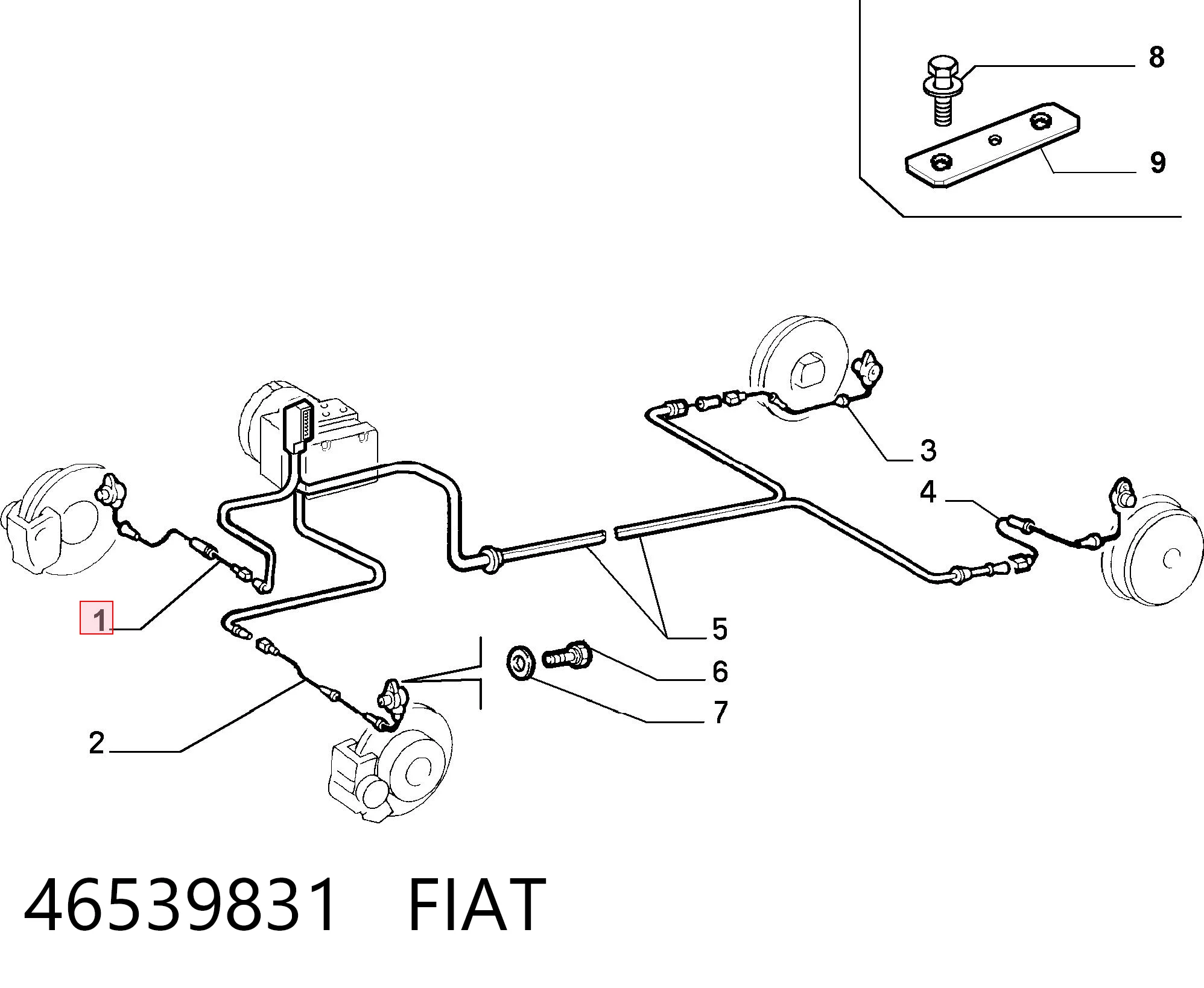 46539831 Fiat/Alfa/Lancia
