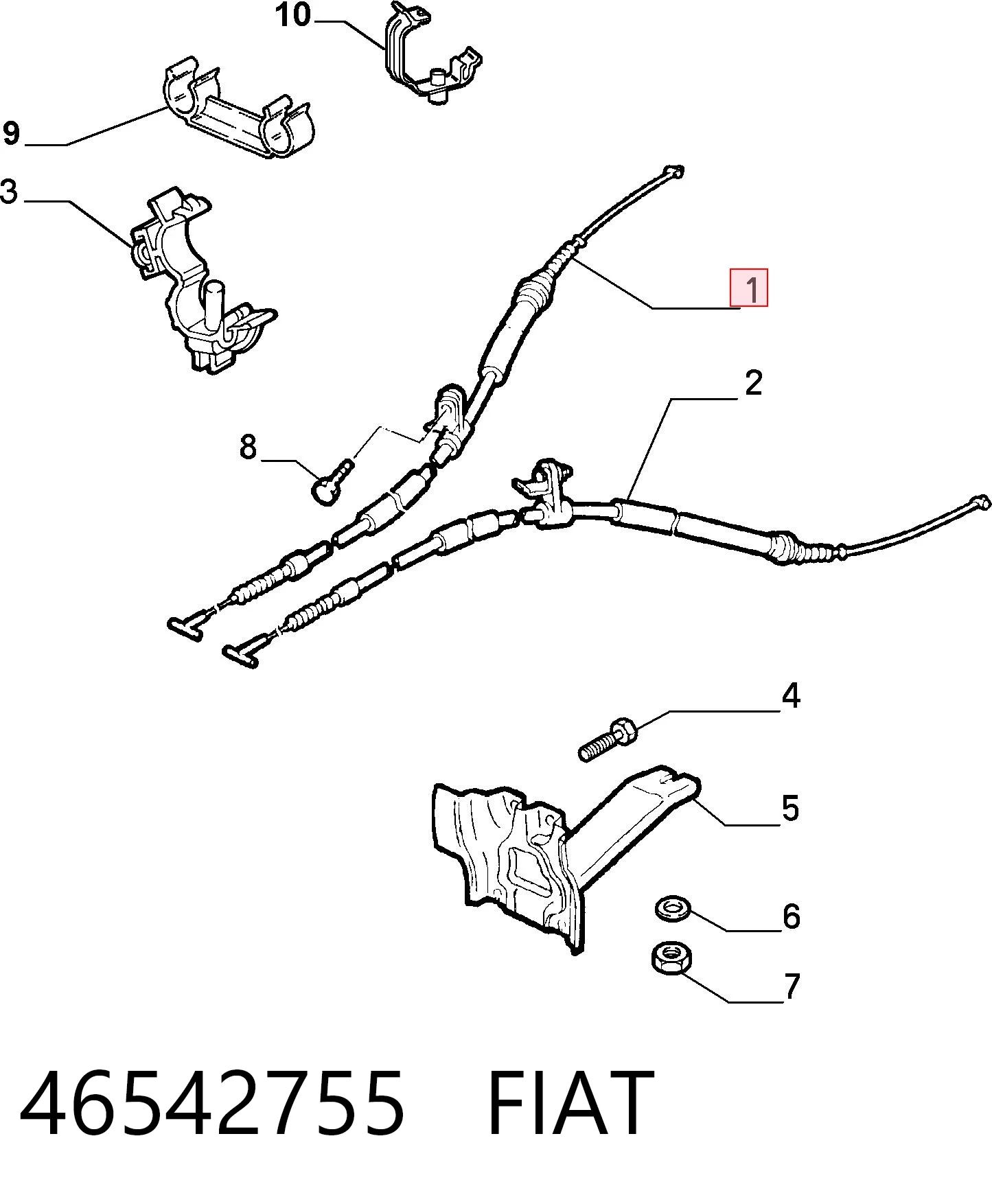 46542755 Fiat/Alfa/Lancia