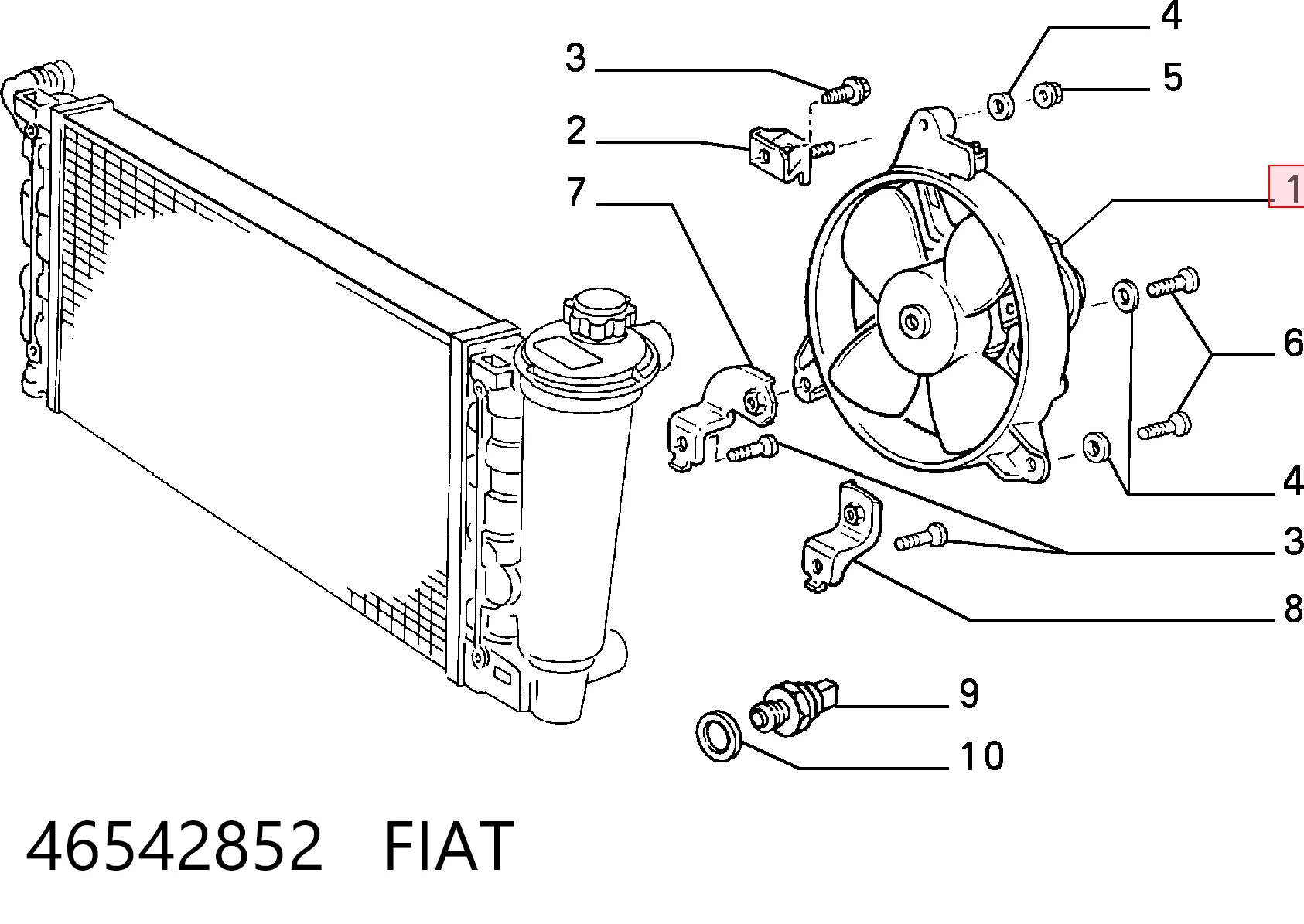 46542852 Fiat/Alfa/Lancia