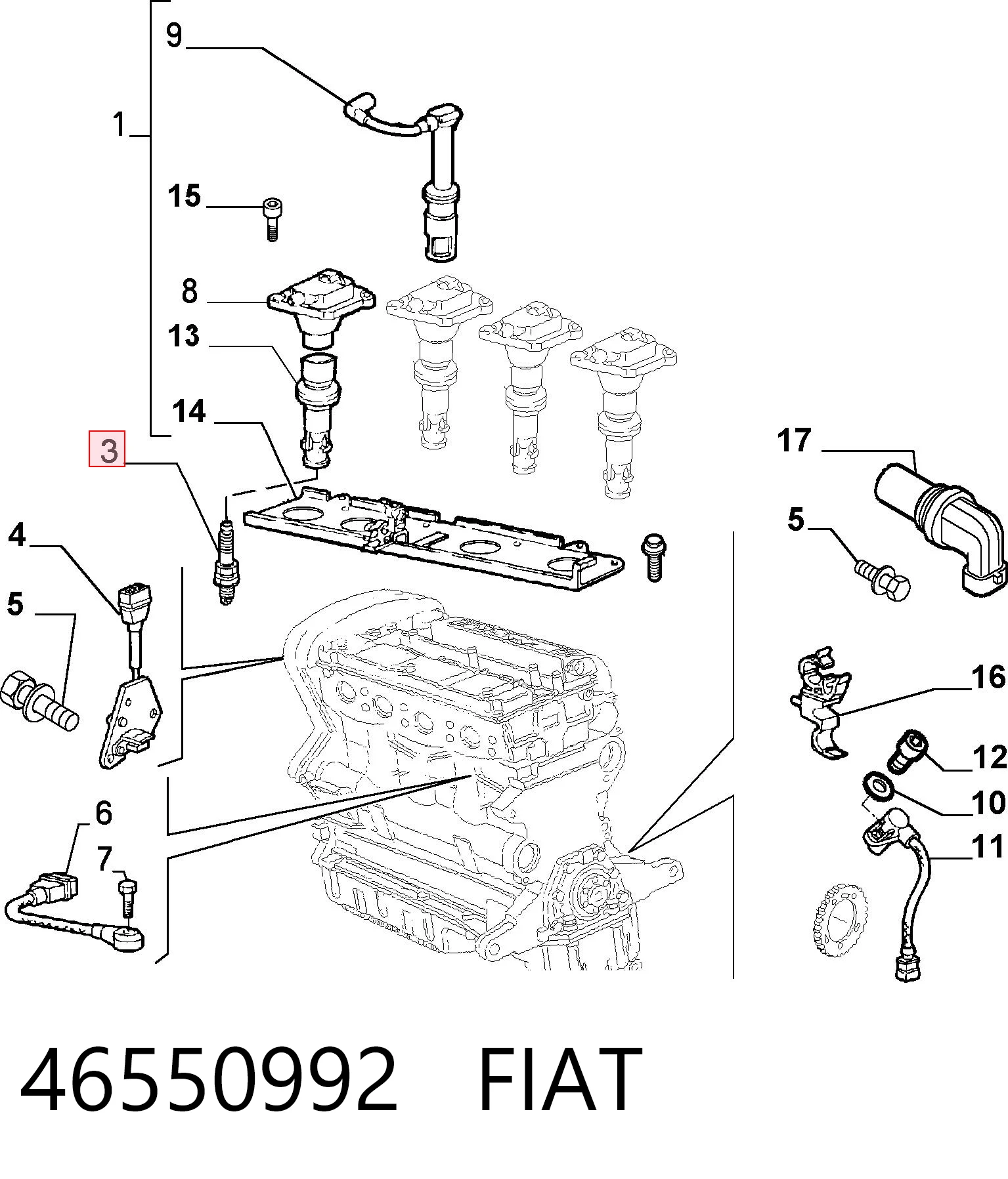 46550992 Fiat/Alfa/Lancia