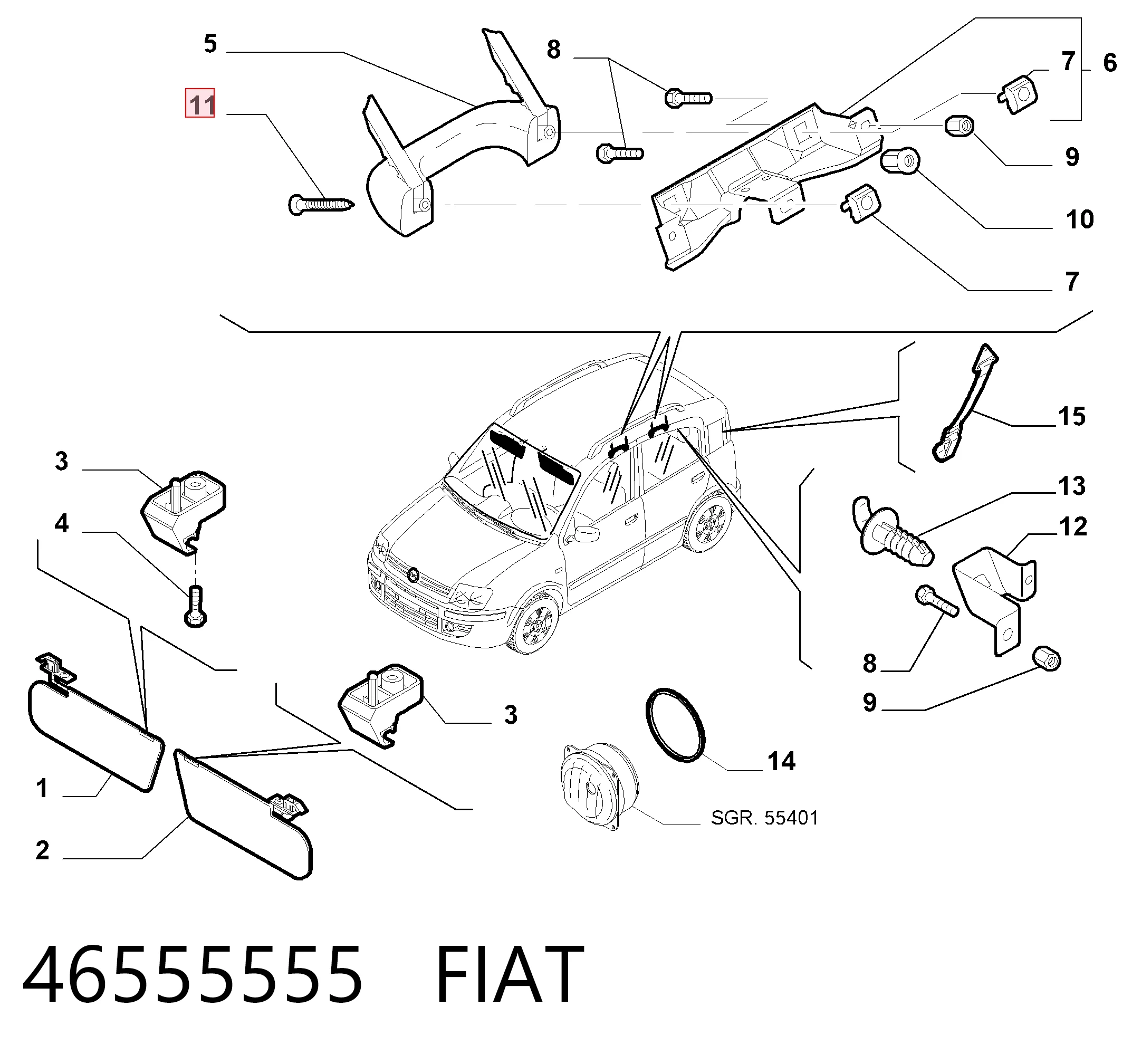 46555555 Fiat/Alfa/Lancia