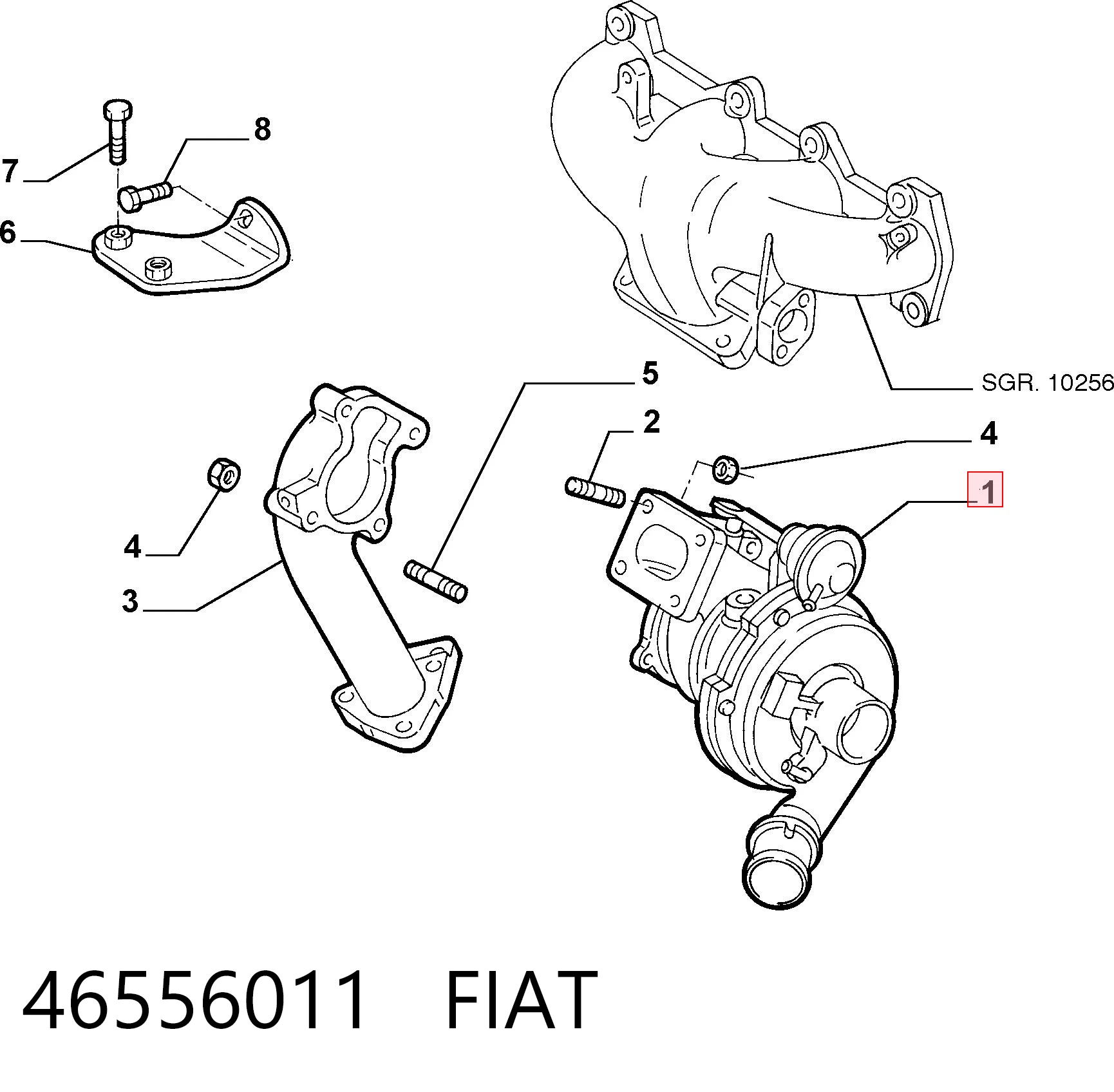 46556011 Fiat/Alfa/Lancia