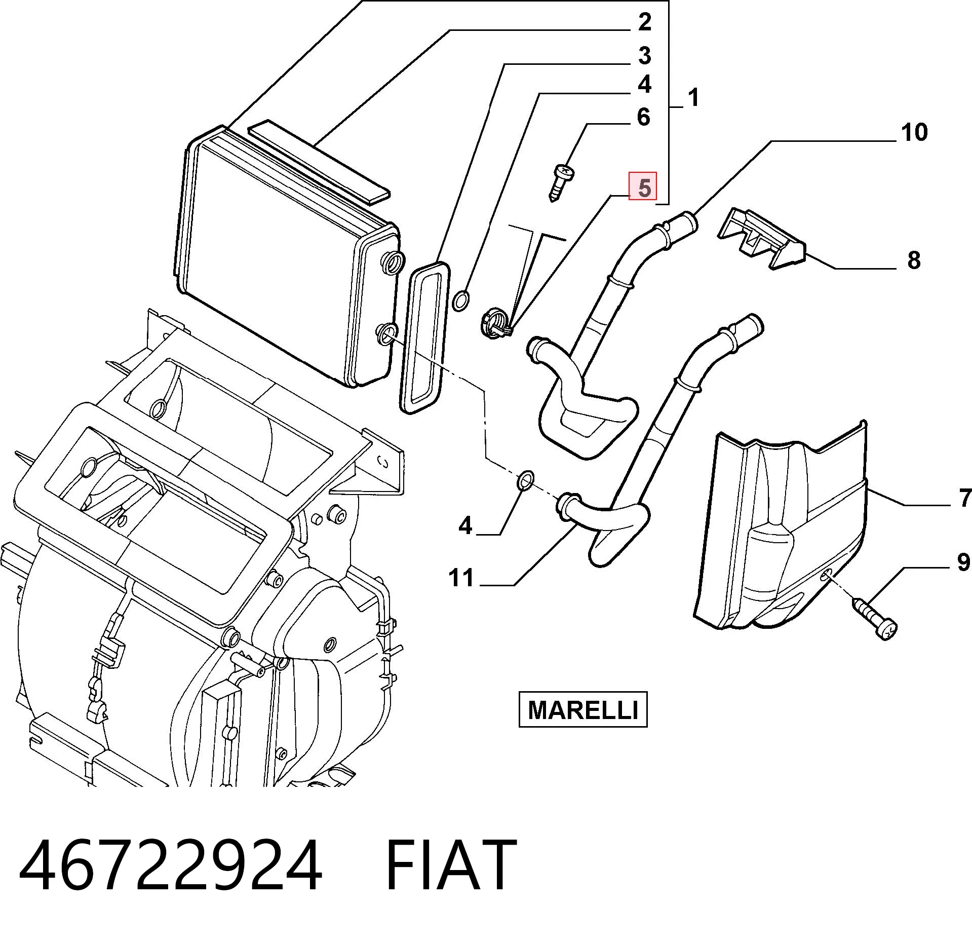 46722924 Fiat/Alfa/Lancia