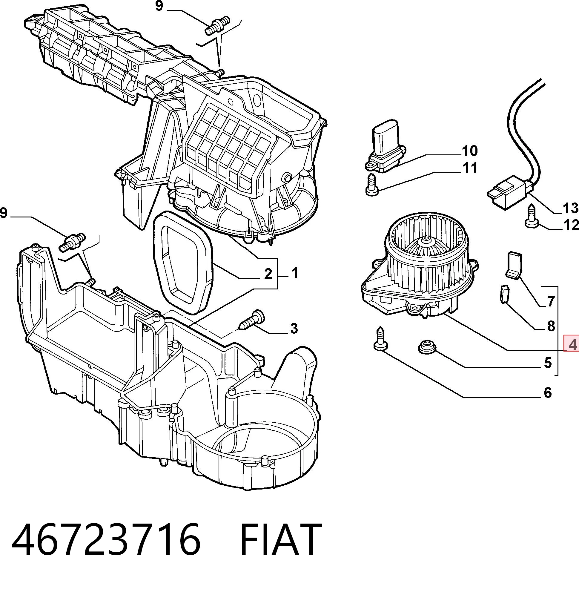 46723716 Fiat/Alfa/Lancia