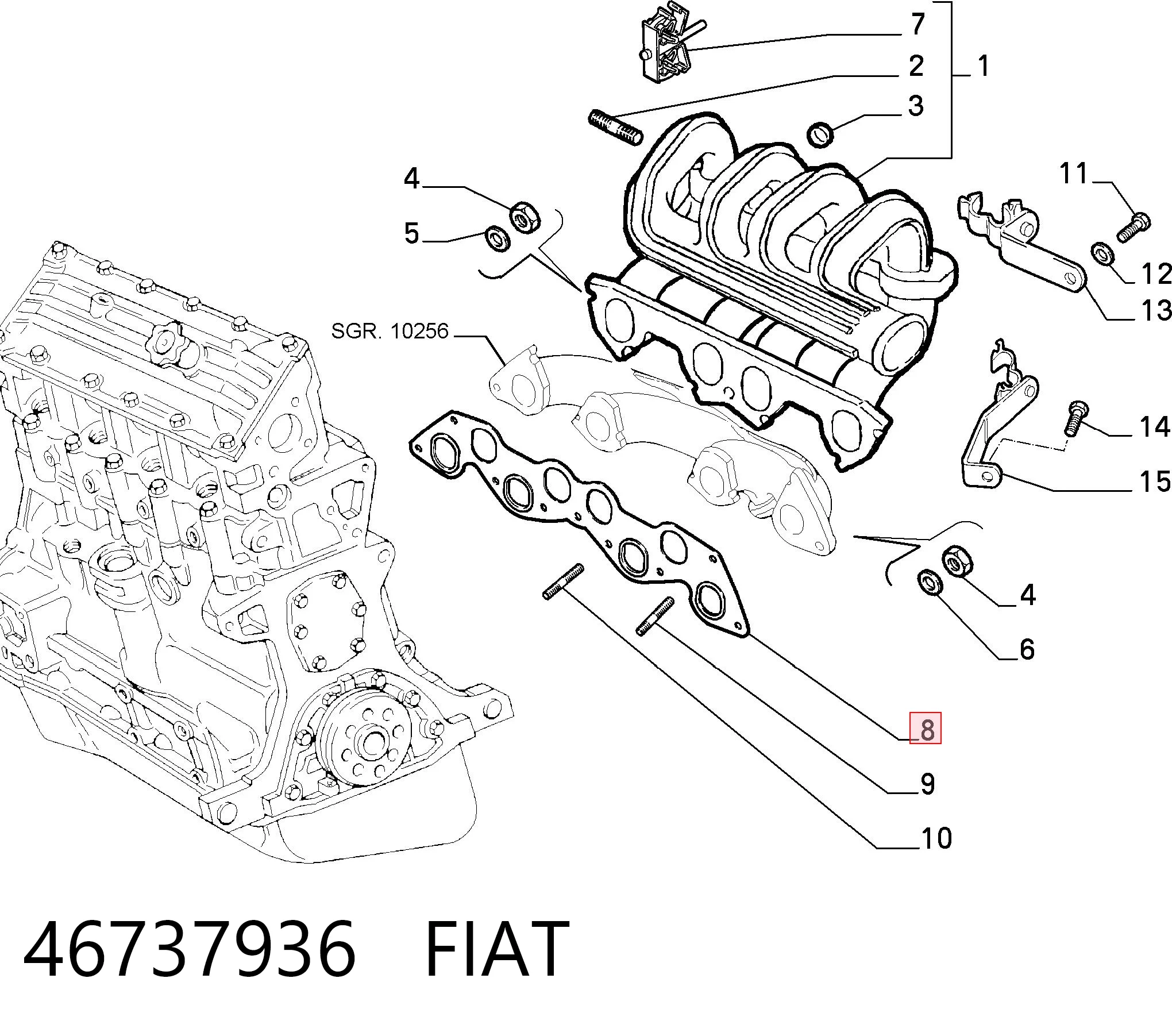 46737936 Fiat/Alfa/Lancia