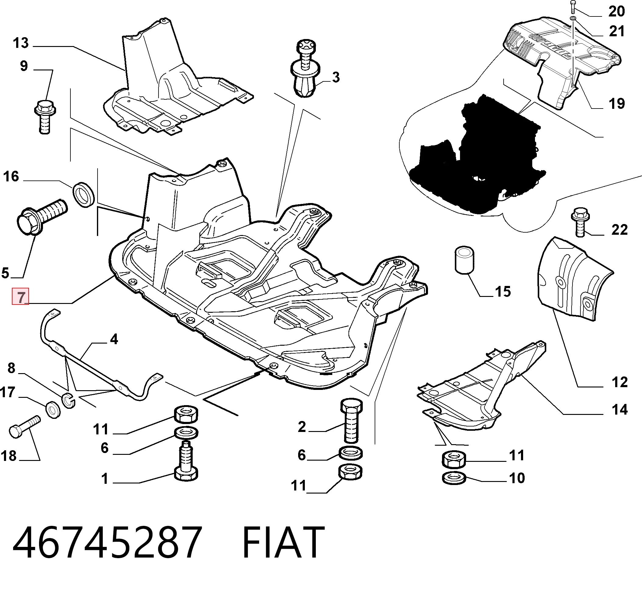  para Fiat Doblo I (223)