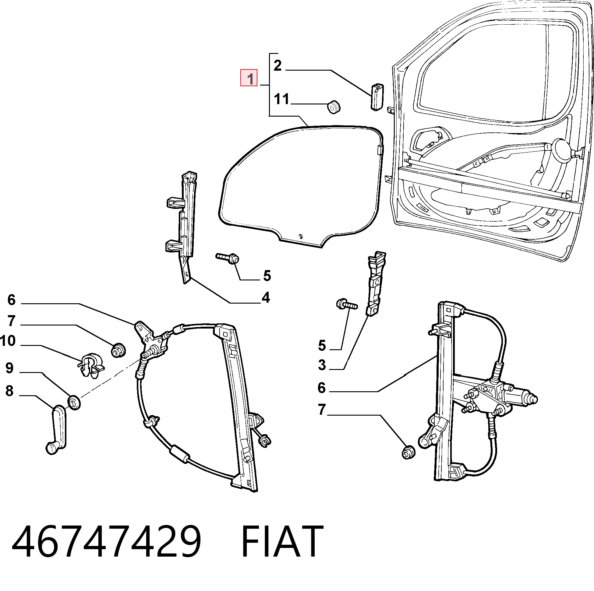 46747429 Fiat/Alfa/Lancia