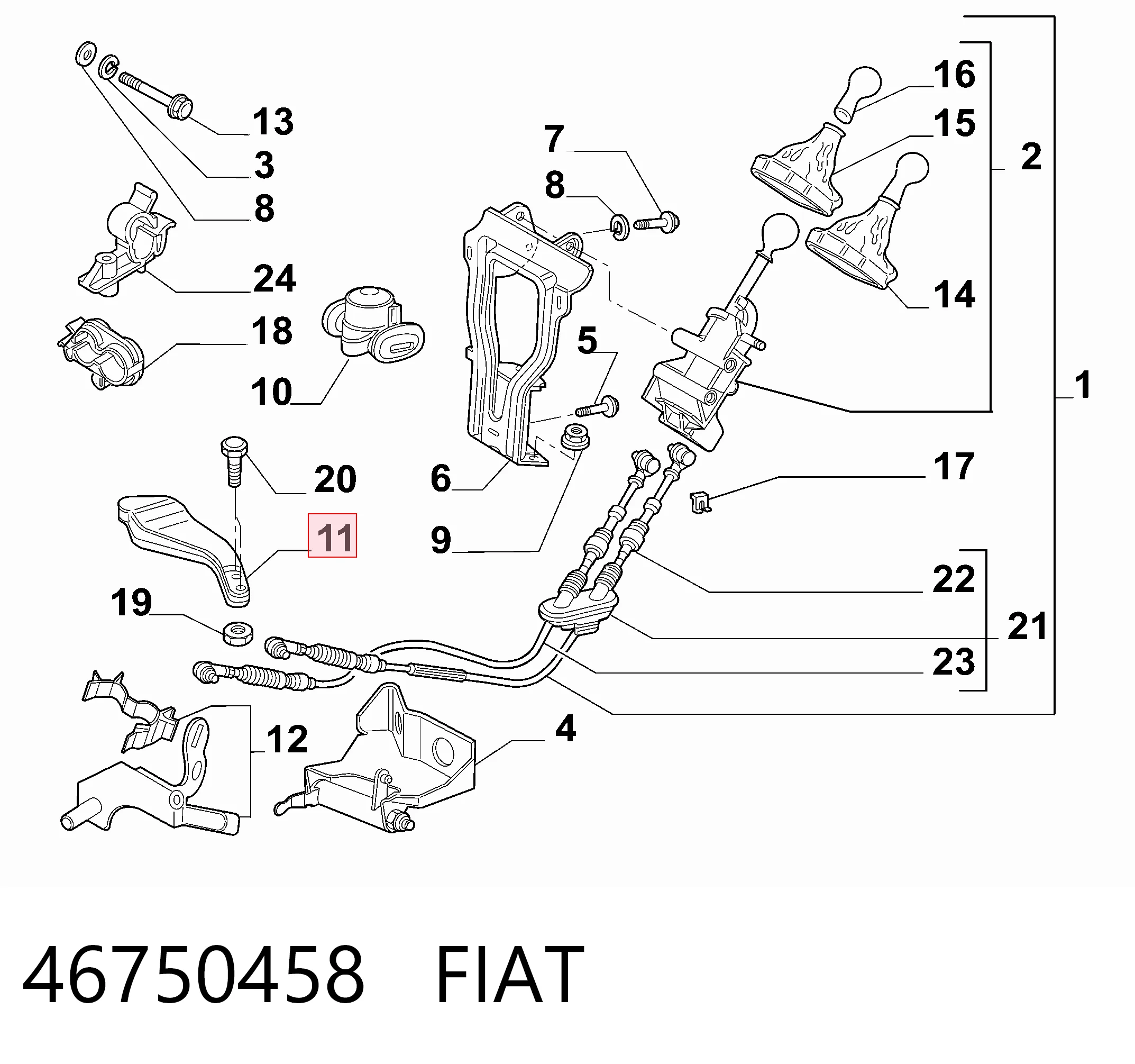 46750458 Fiat/Alfa/Lancia