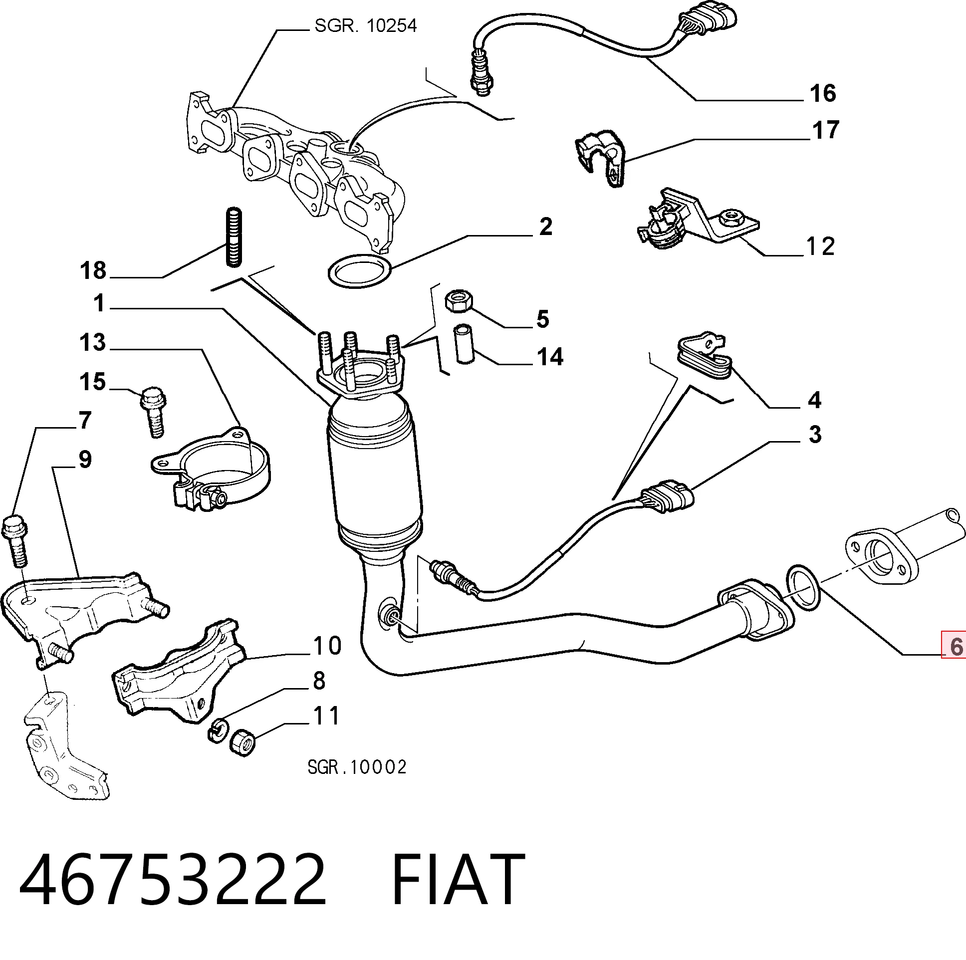Vedante de tubo de admissão do silenciador Honda Jazz  GD, GE