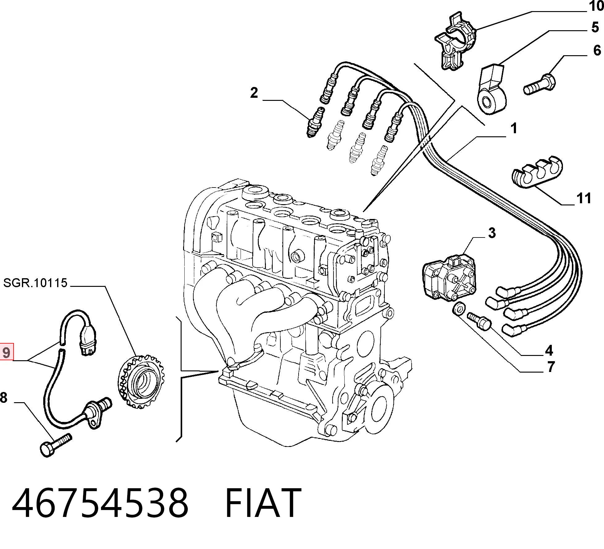 46754538 Fiat/Alfa/Lancia
