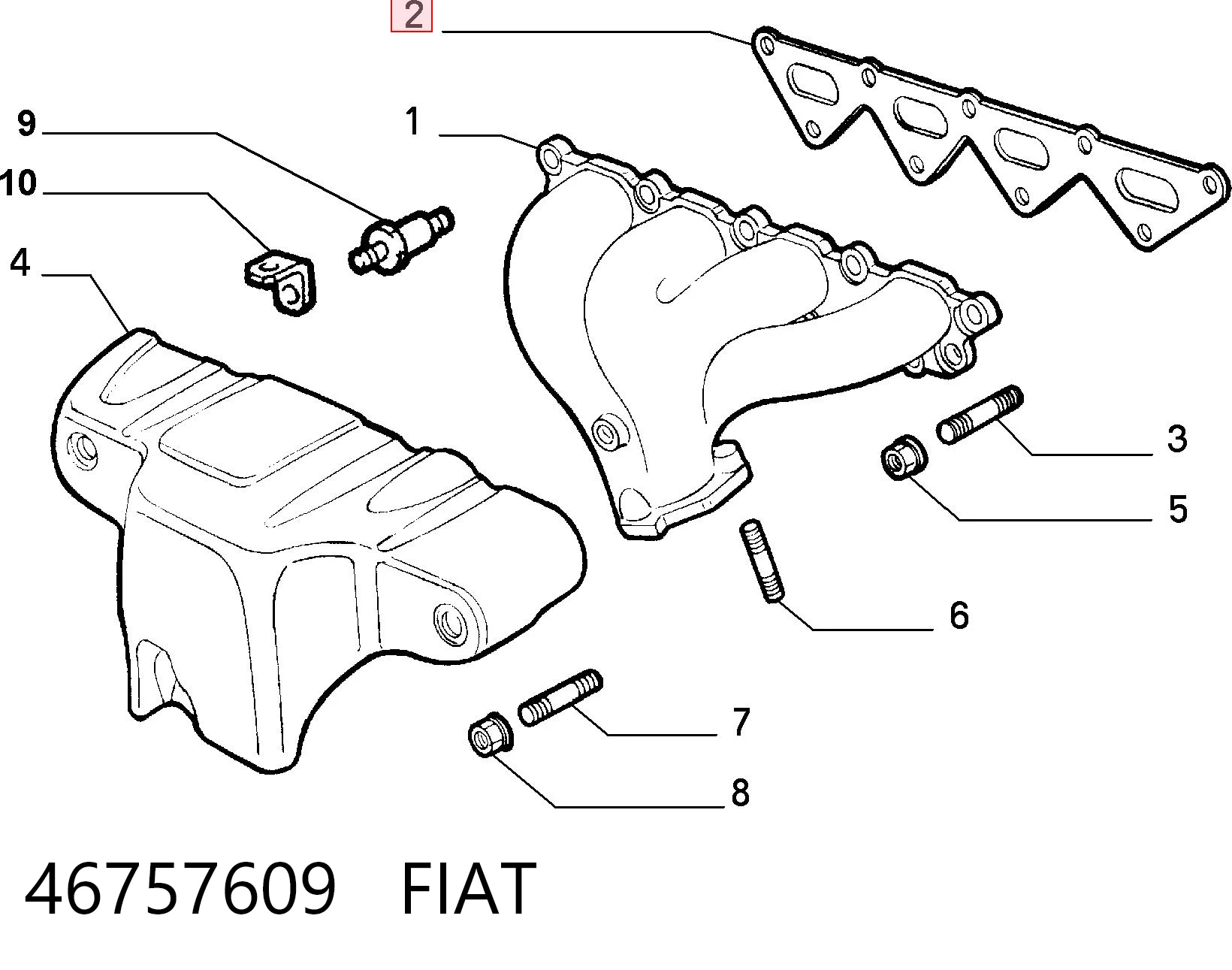 46757609 Fiat/Alfa/Lancia