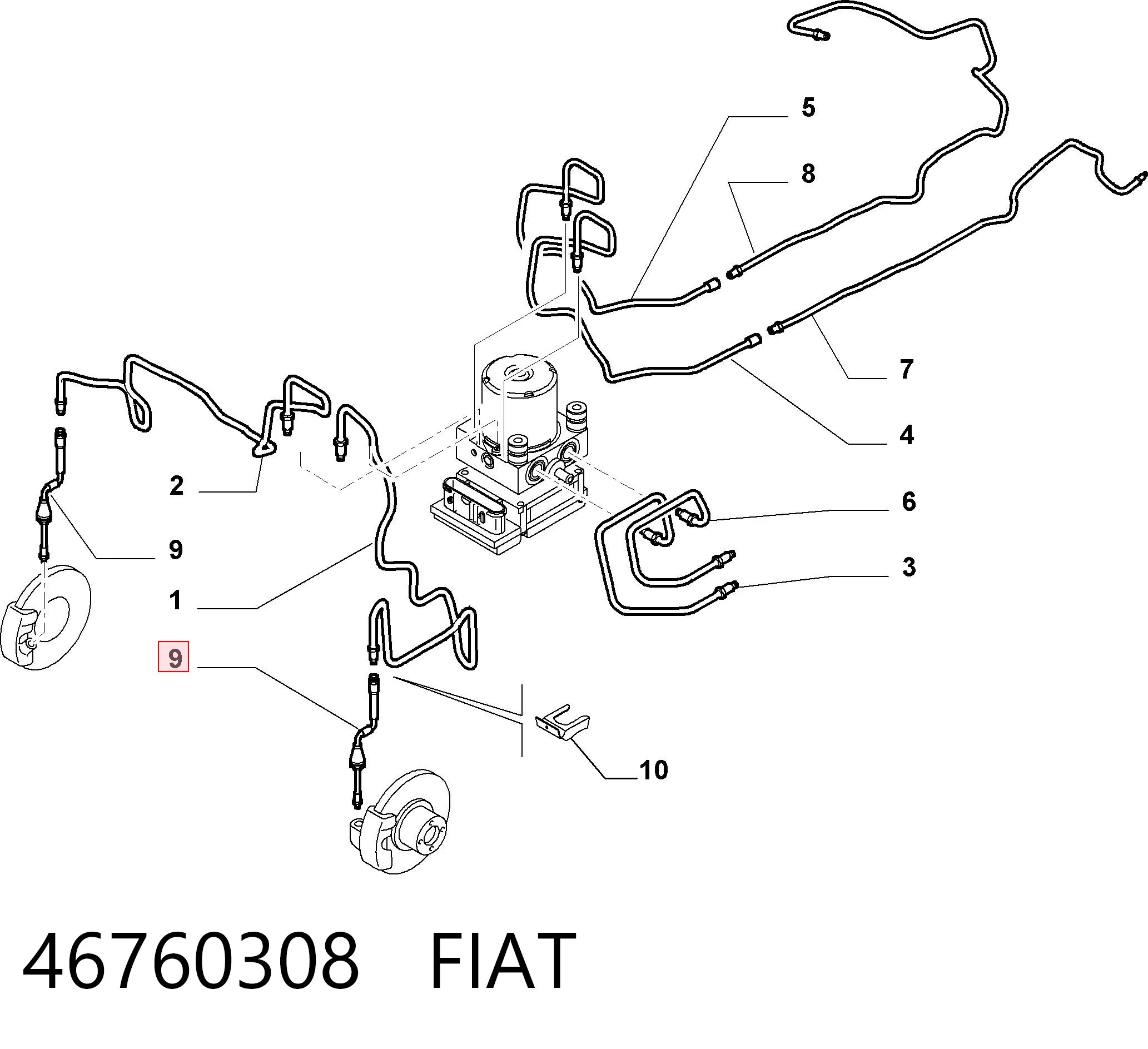 46760308 Fiat/Alfa/Lancia