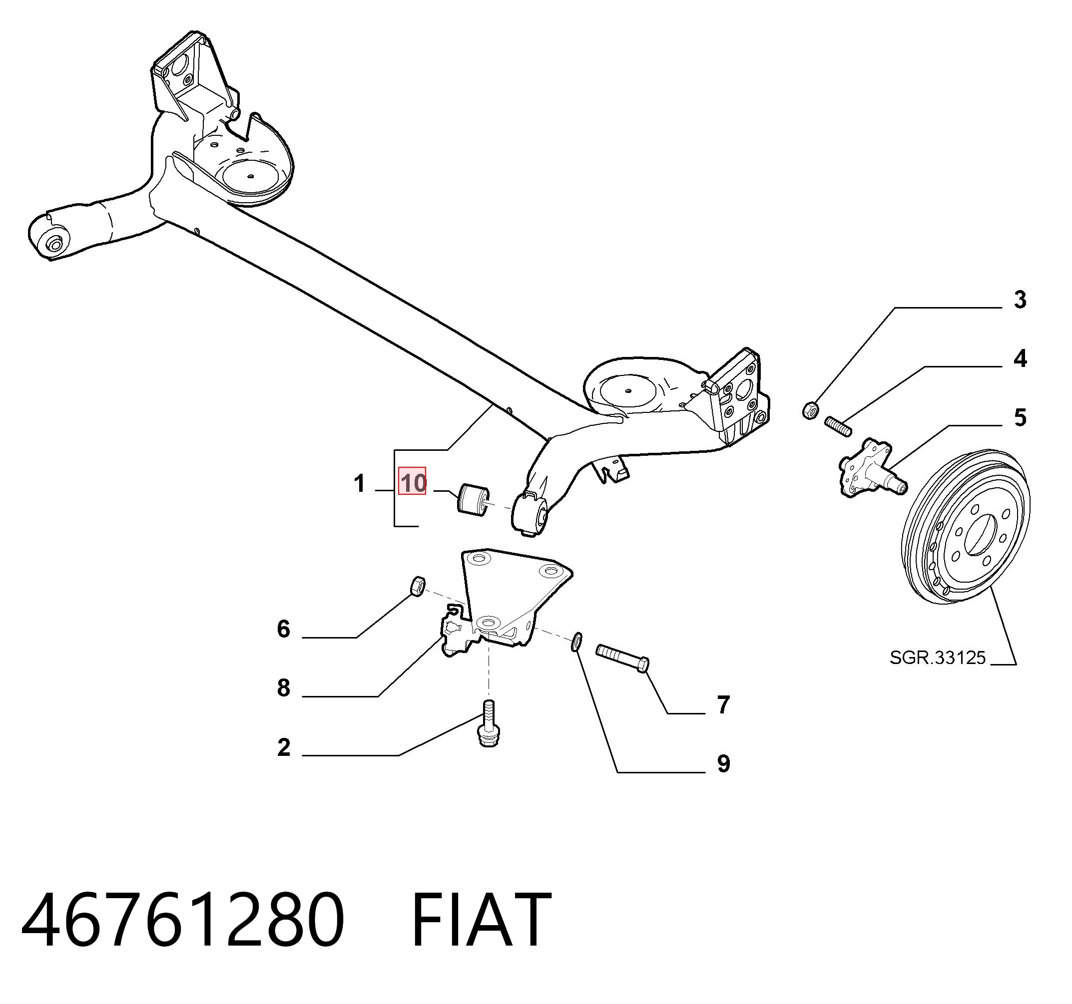  para Fiat Punto II (188)
