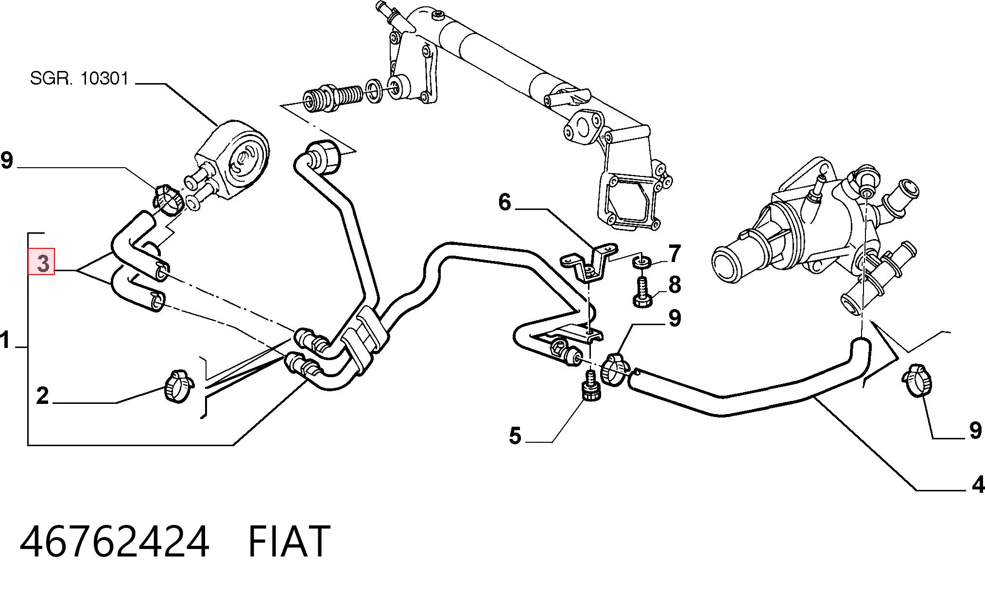 46762424 Fiat/Alfa/Lancia