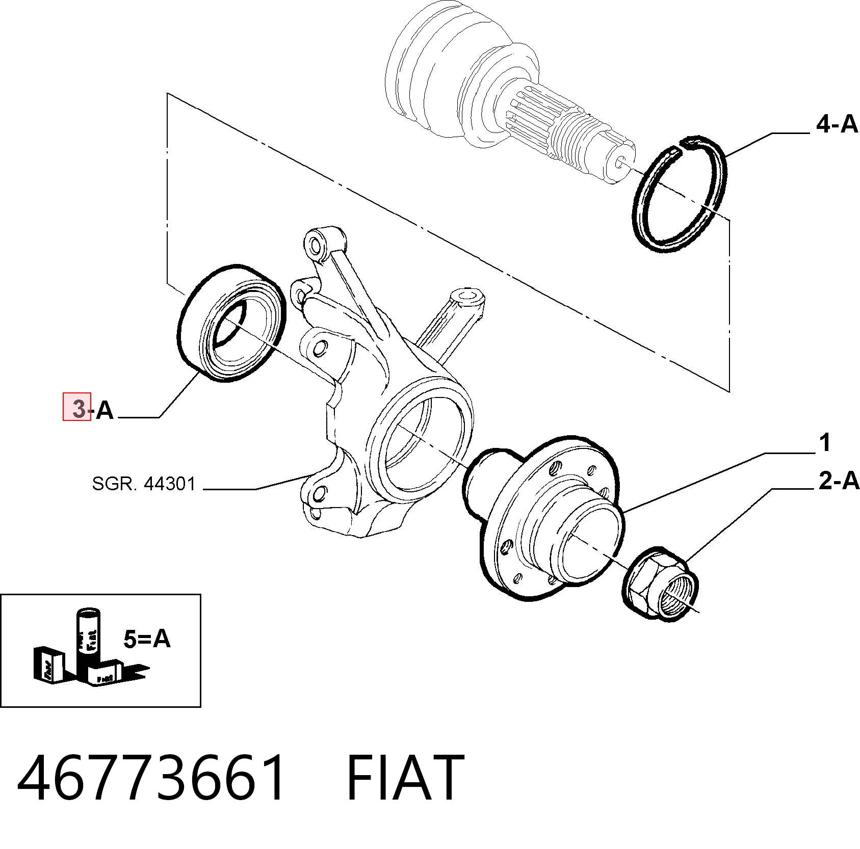 46773661 Fiat/Alfa/Lancia