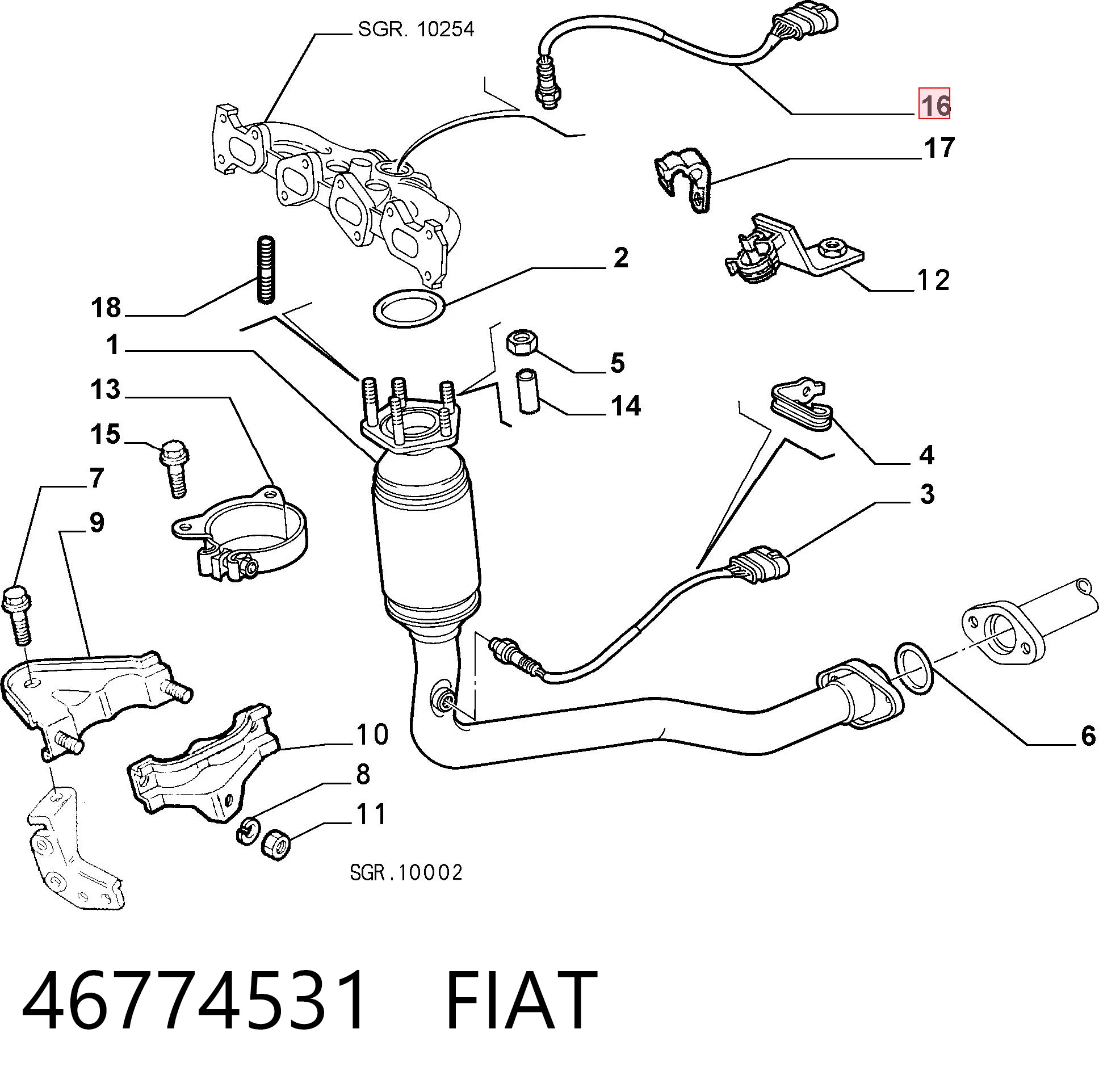 46774531 Fiat/Alfa/Lancia