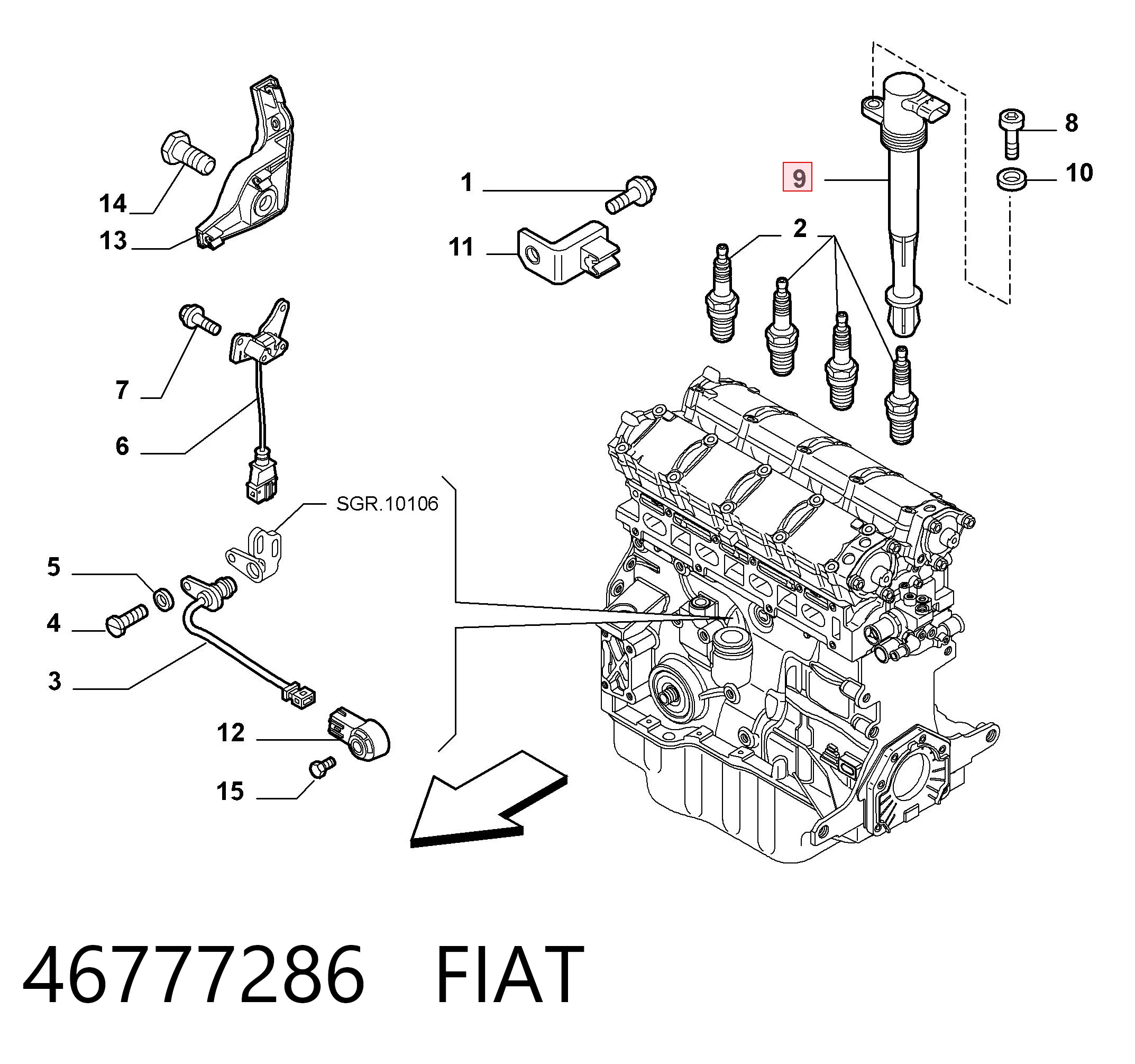 46777286 Fiat/Alfa/Lancia