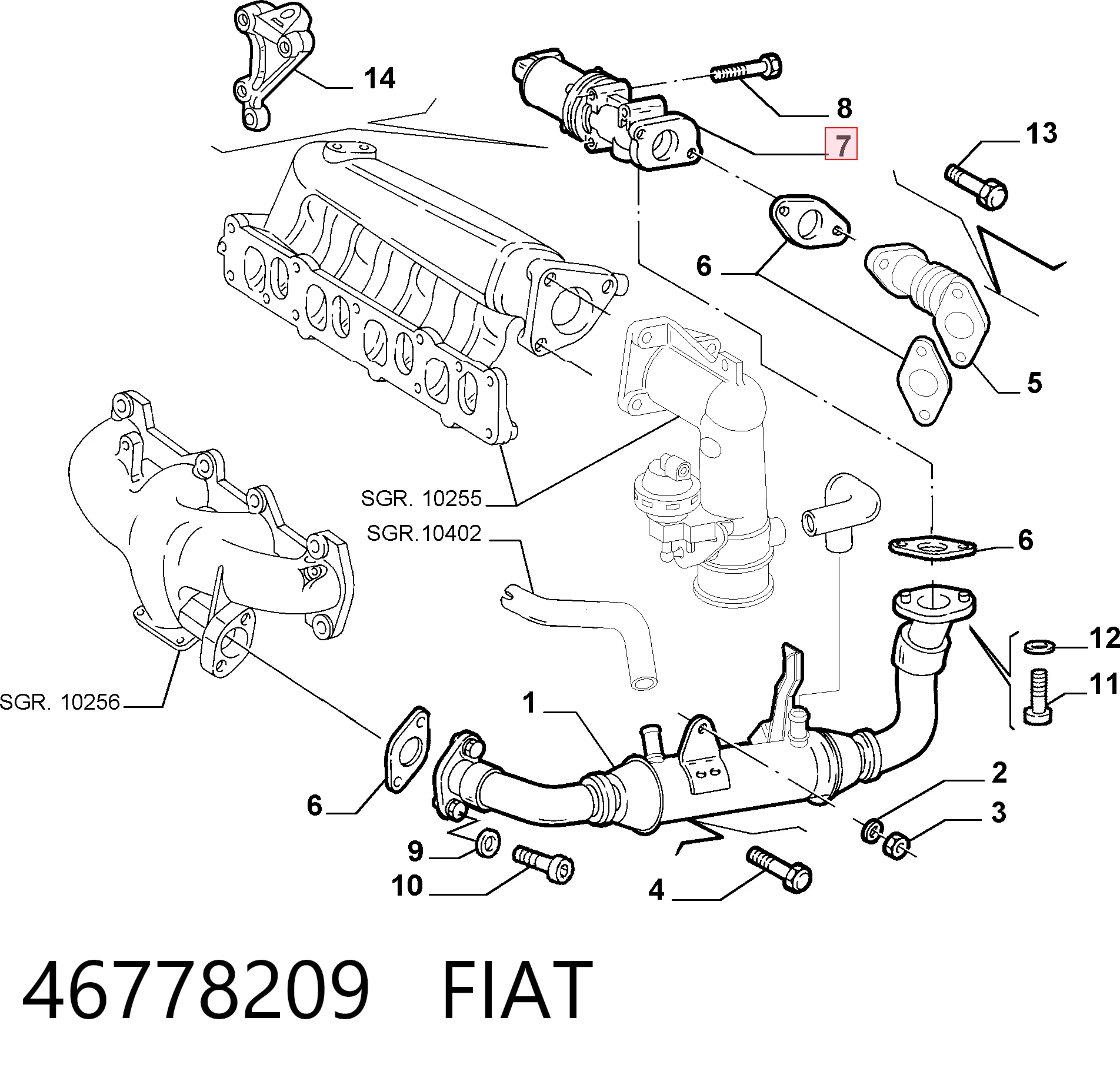 46778209 Fiat/Alfa/Lancia