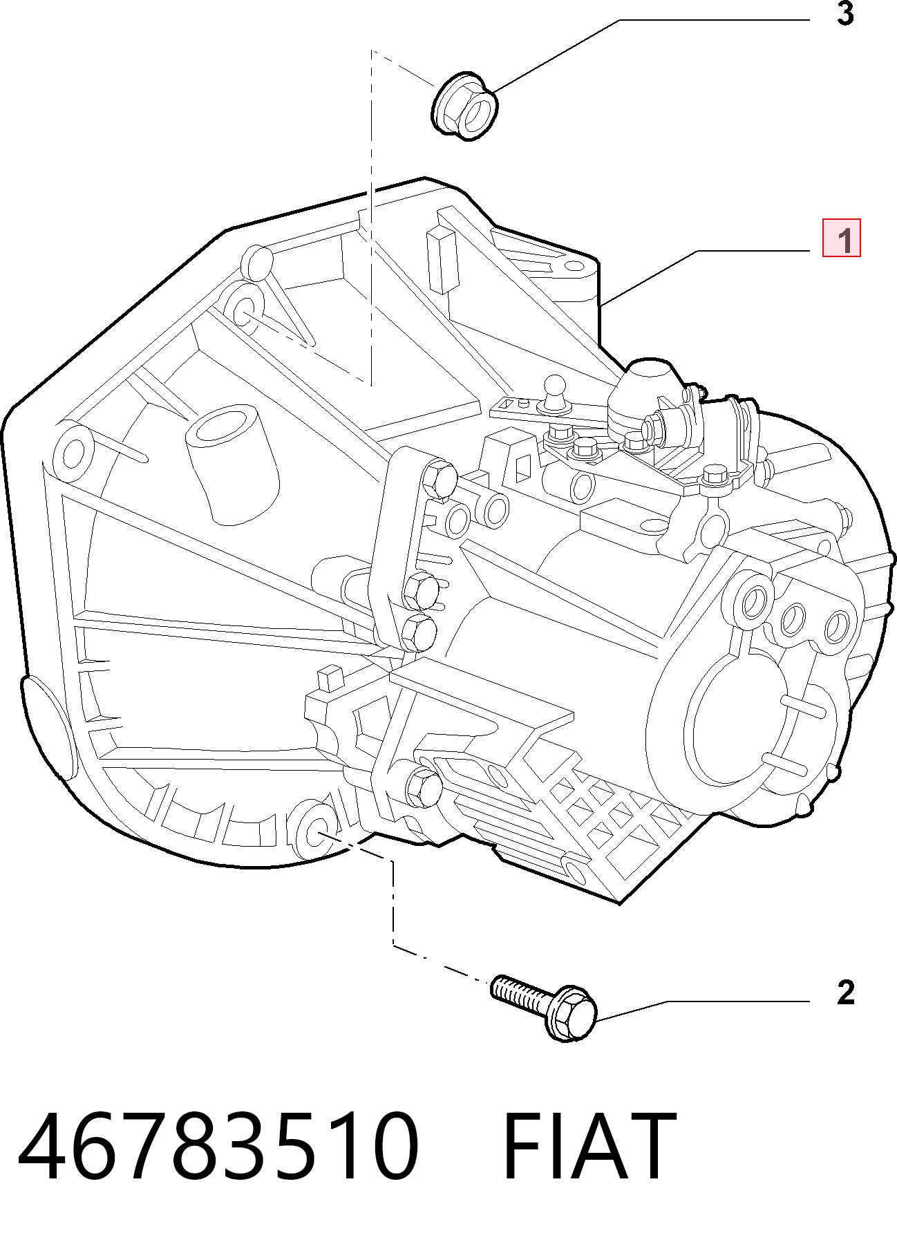 Caixa de Mudança montada (caixa mecânica de velocidades) para Alfa Romeo 147  937