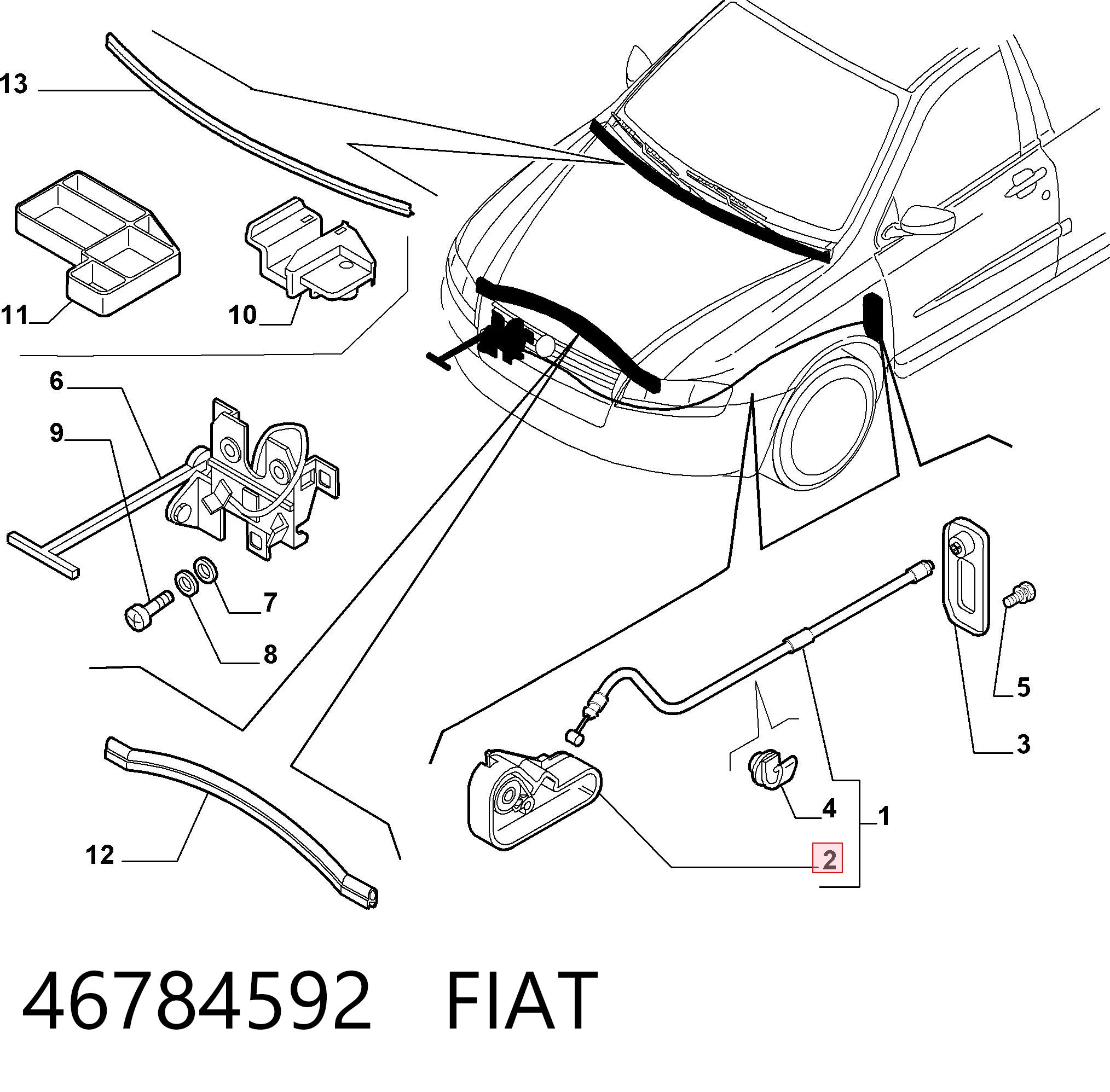 46784592 Fiat/Alfa/Lancia
