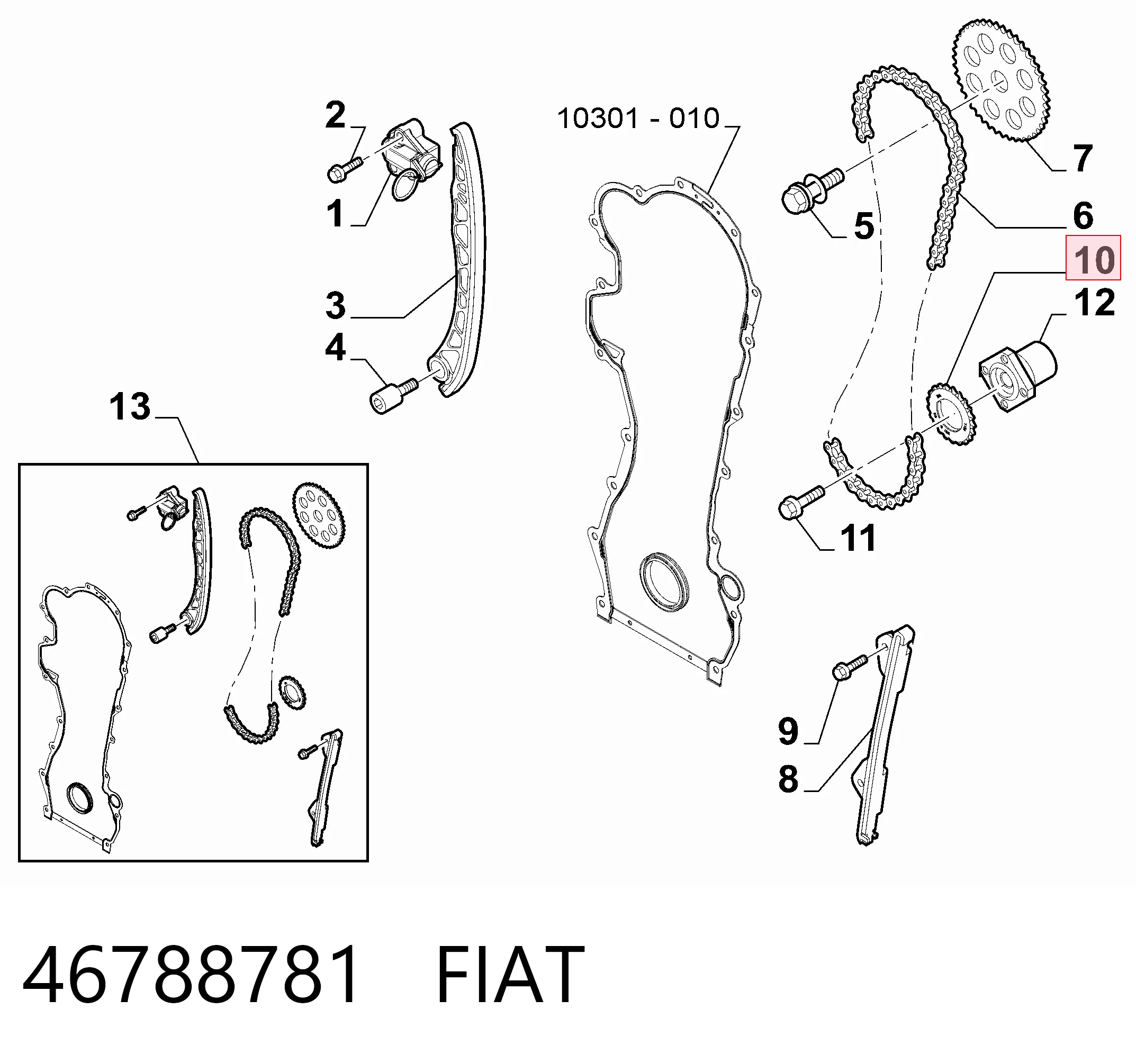 46788781 Fiat/Alfa/Lancia