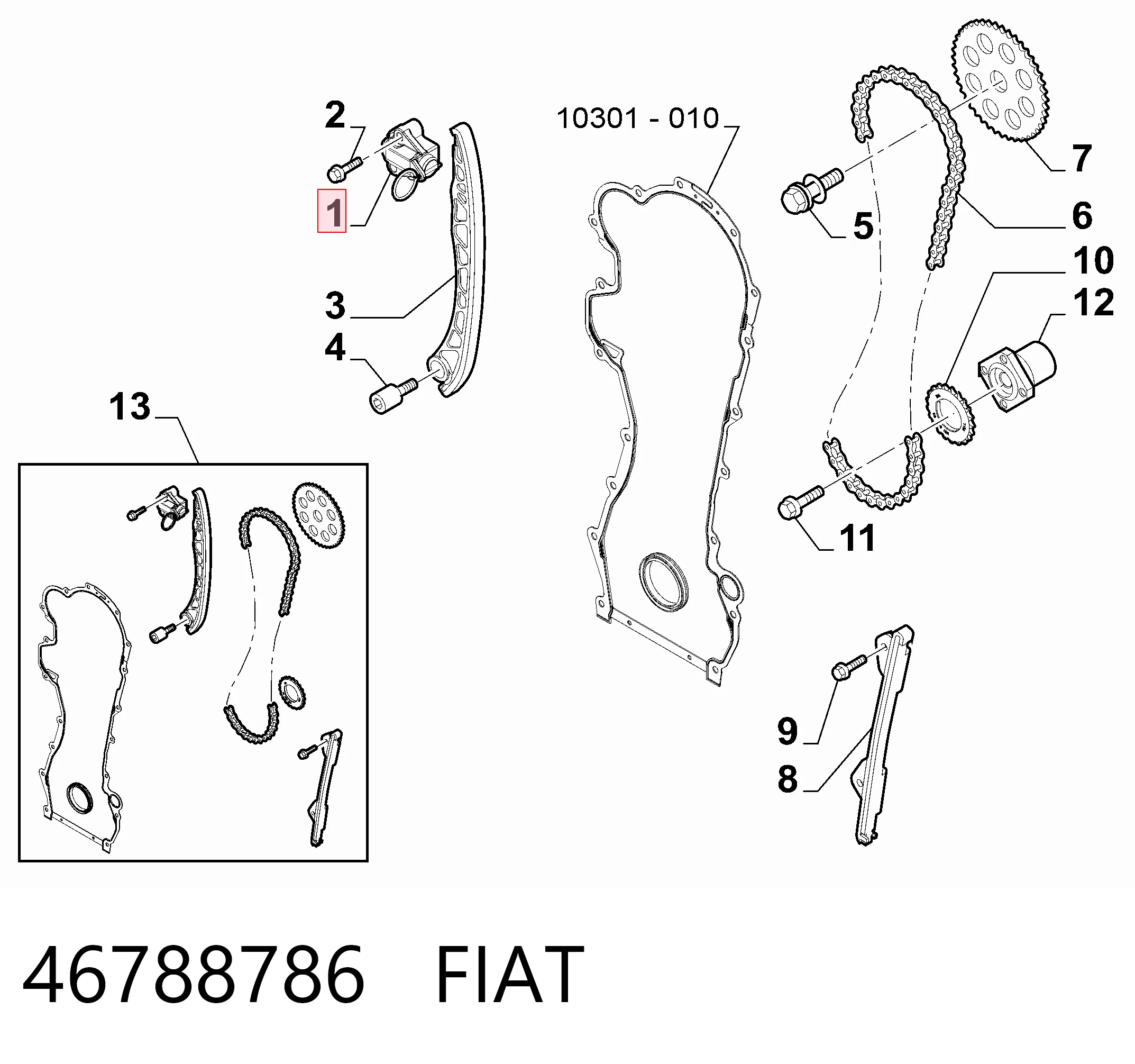 46788786 Fiat/Alfa/Lancia