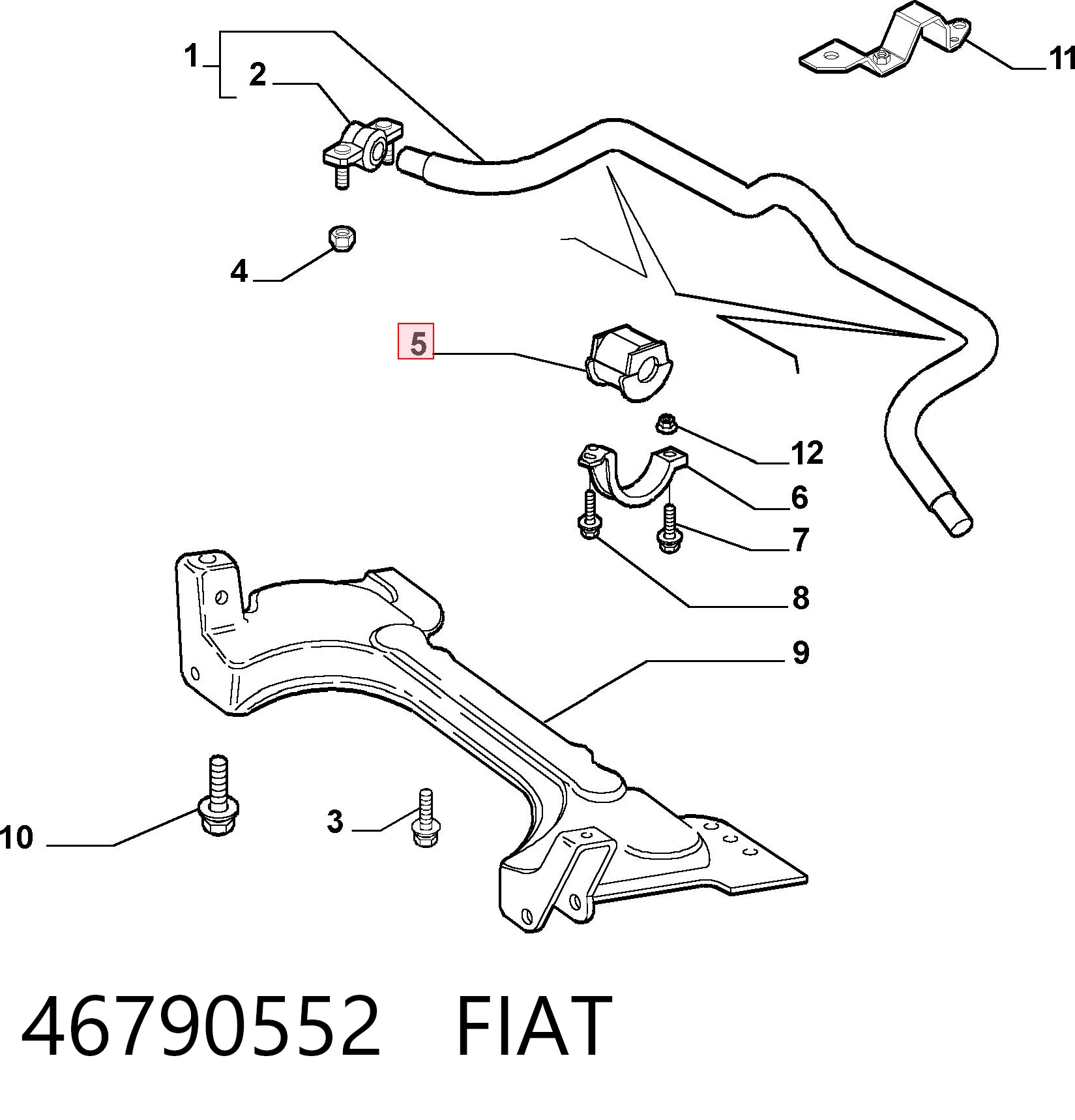 46790552 Fiat/Alfa/Lancia