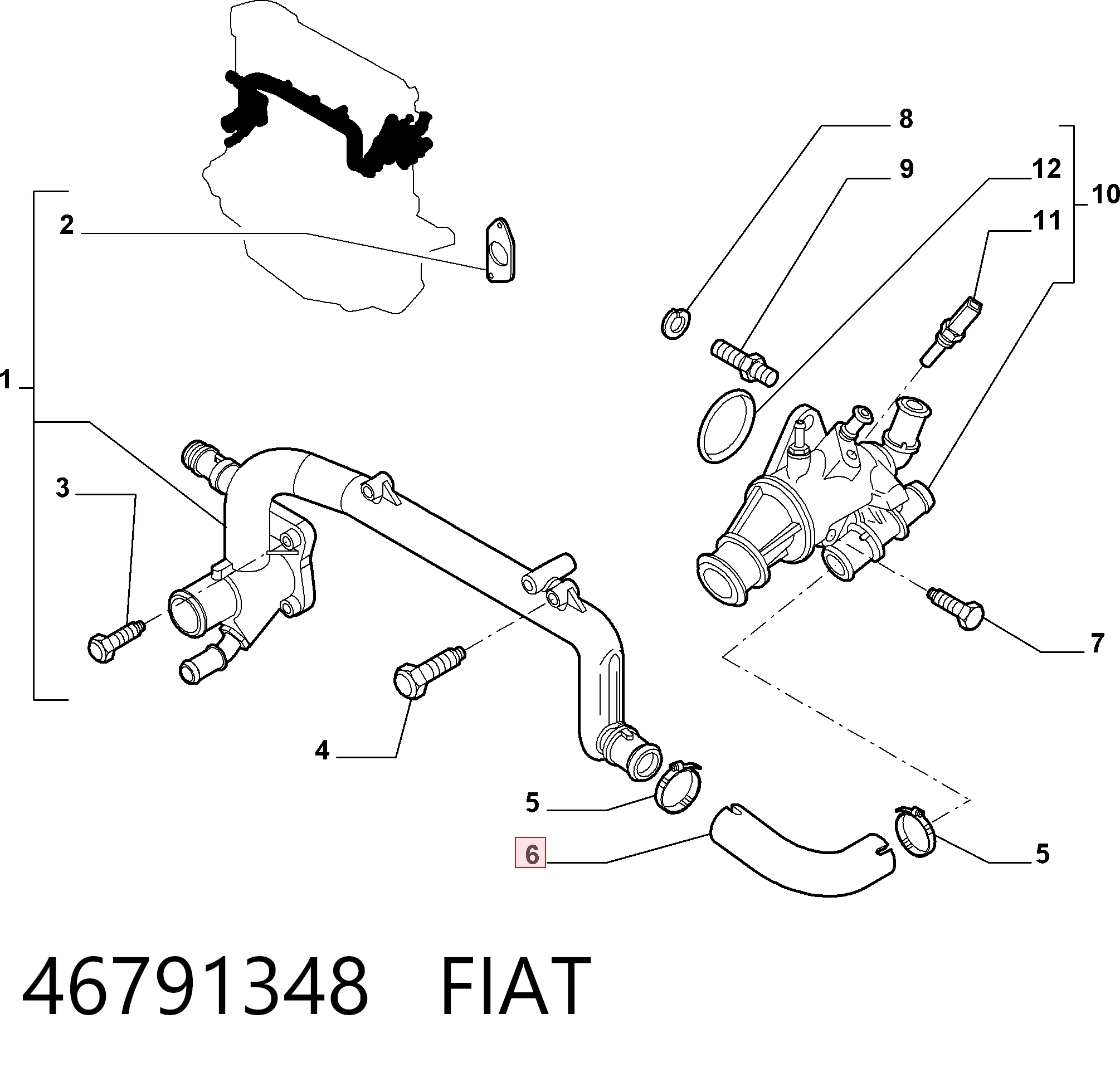 46791348 Fiat/Alfa/Lancia