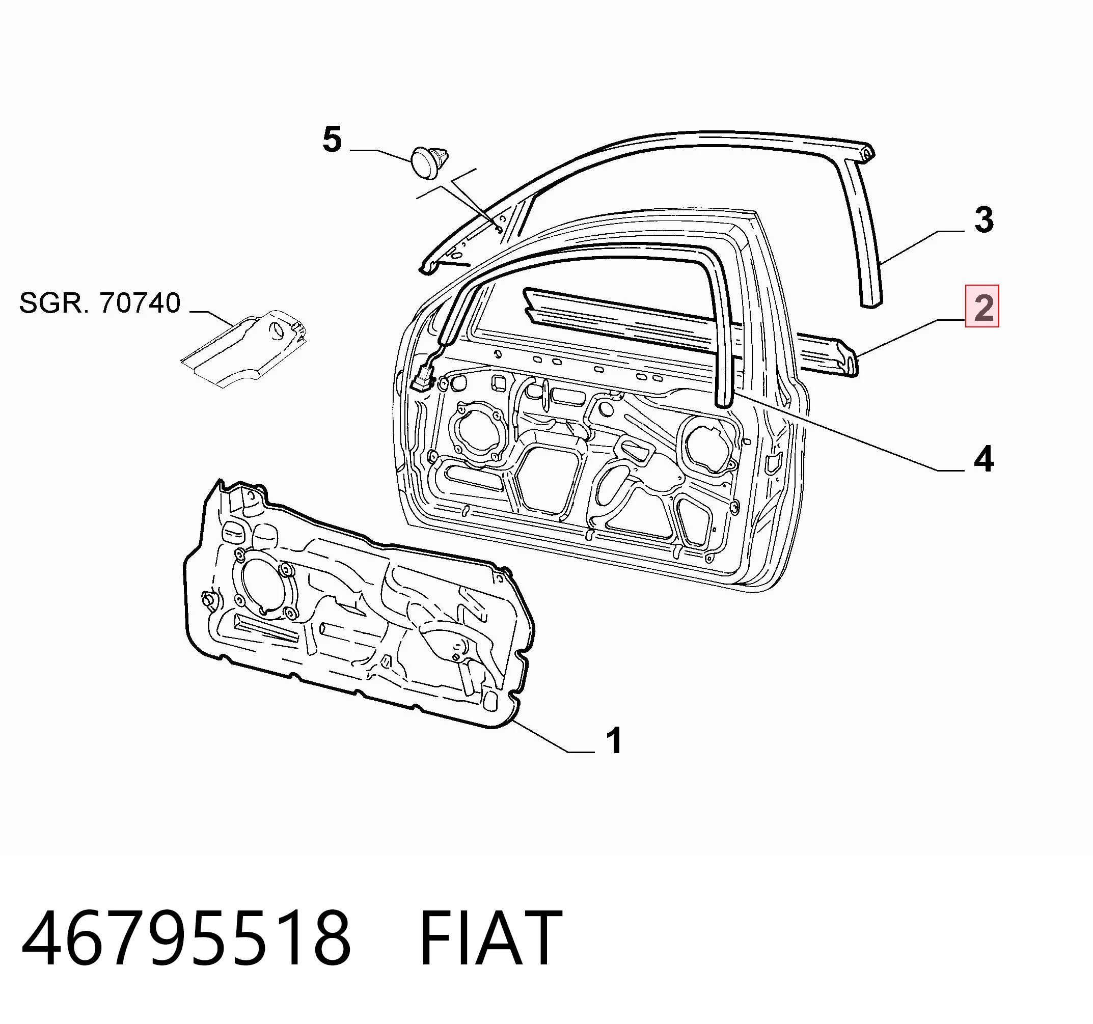 46795518 Fiat/Alfa/Lancia