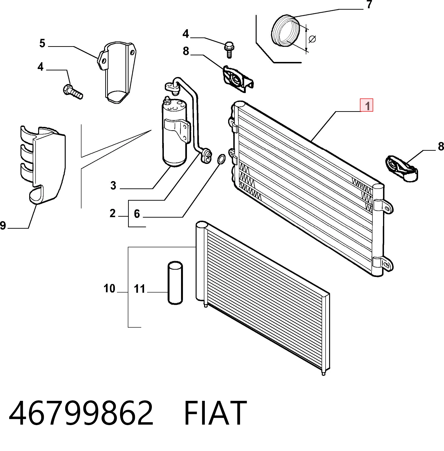 46799862 Fiat/Alfa/Lancia