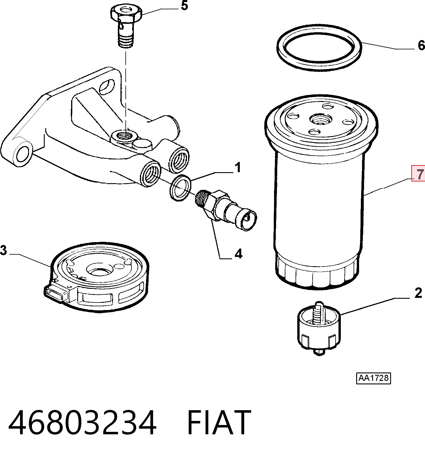 46803234 Fiat/Alfa/Lancia