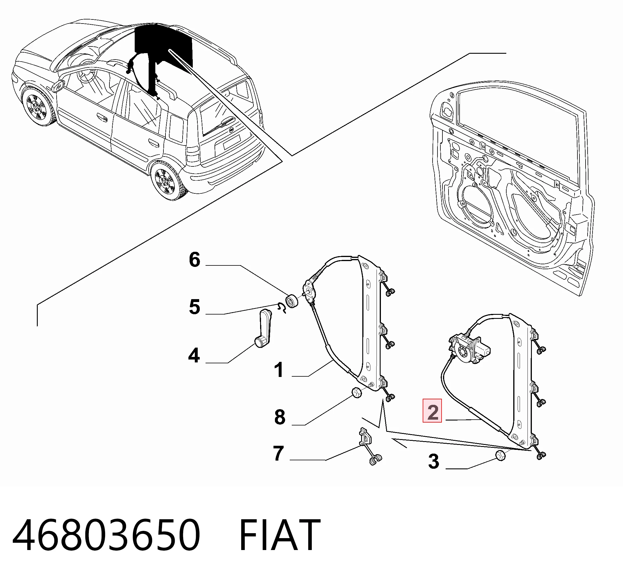 46803650 Fiat/Alfa/Lancia