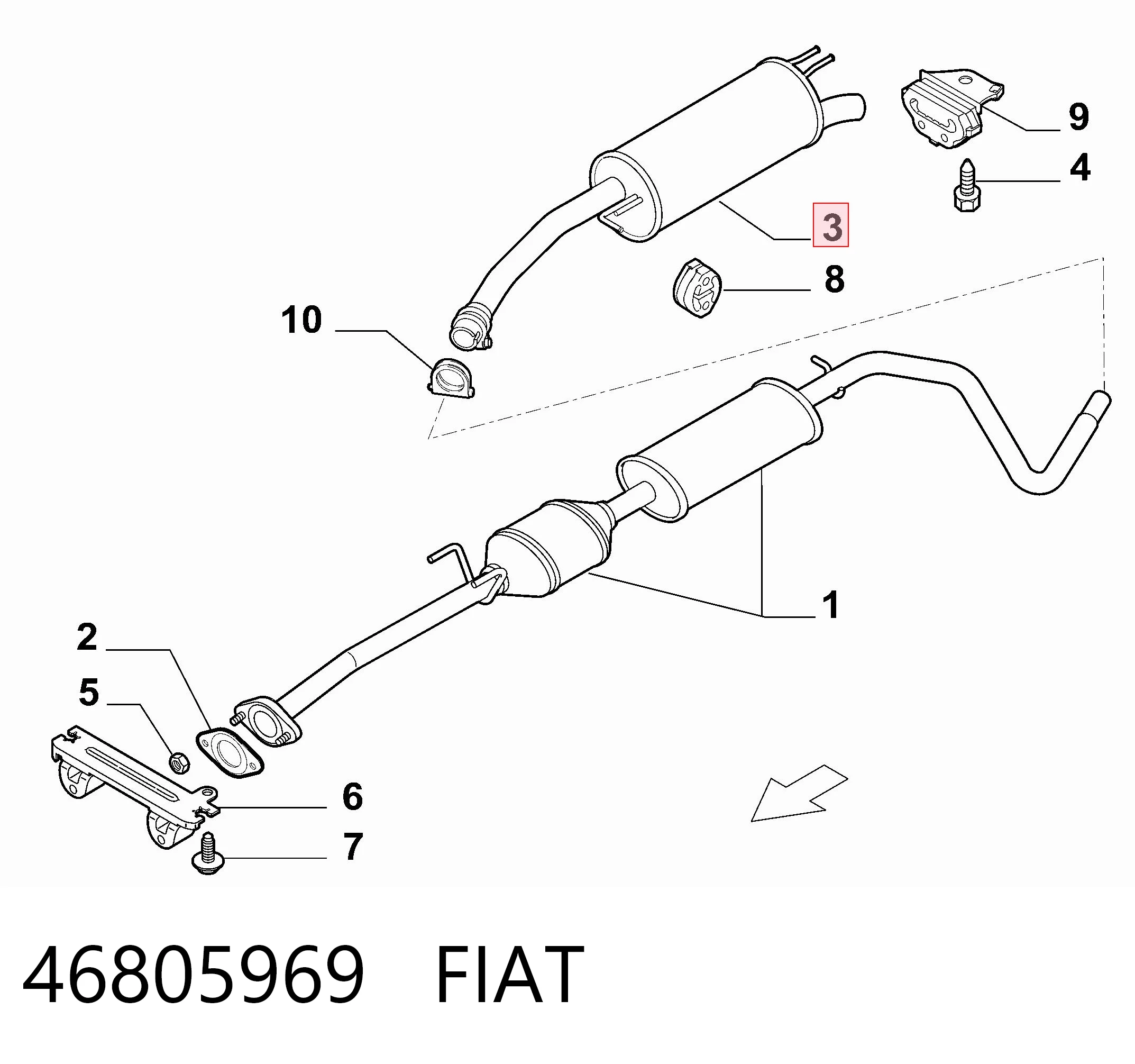 46805969 Fiat/Alfa/Lancia