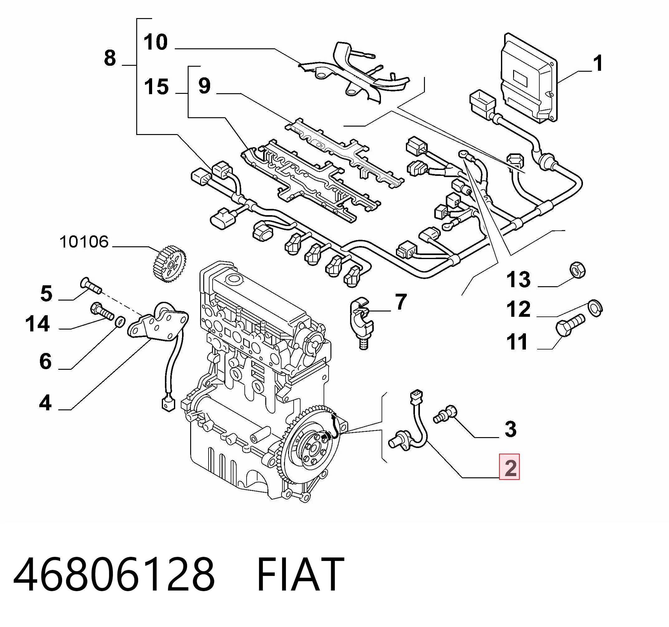 46806128 Fiat/Alfa/Lancia