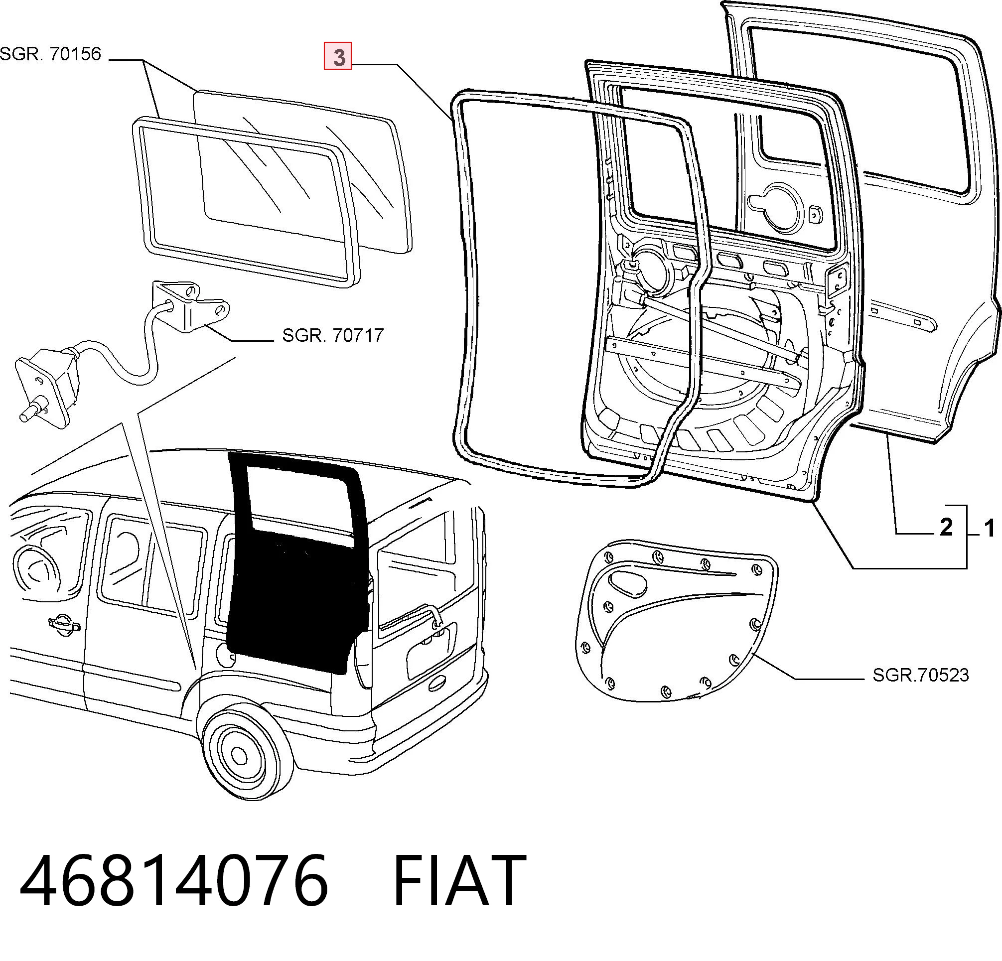 46814076 Fiat/Alfa/Lancia