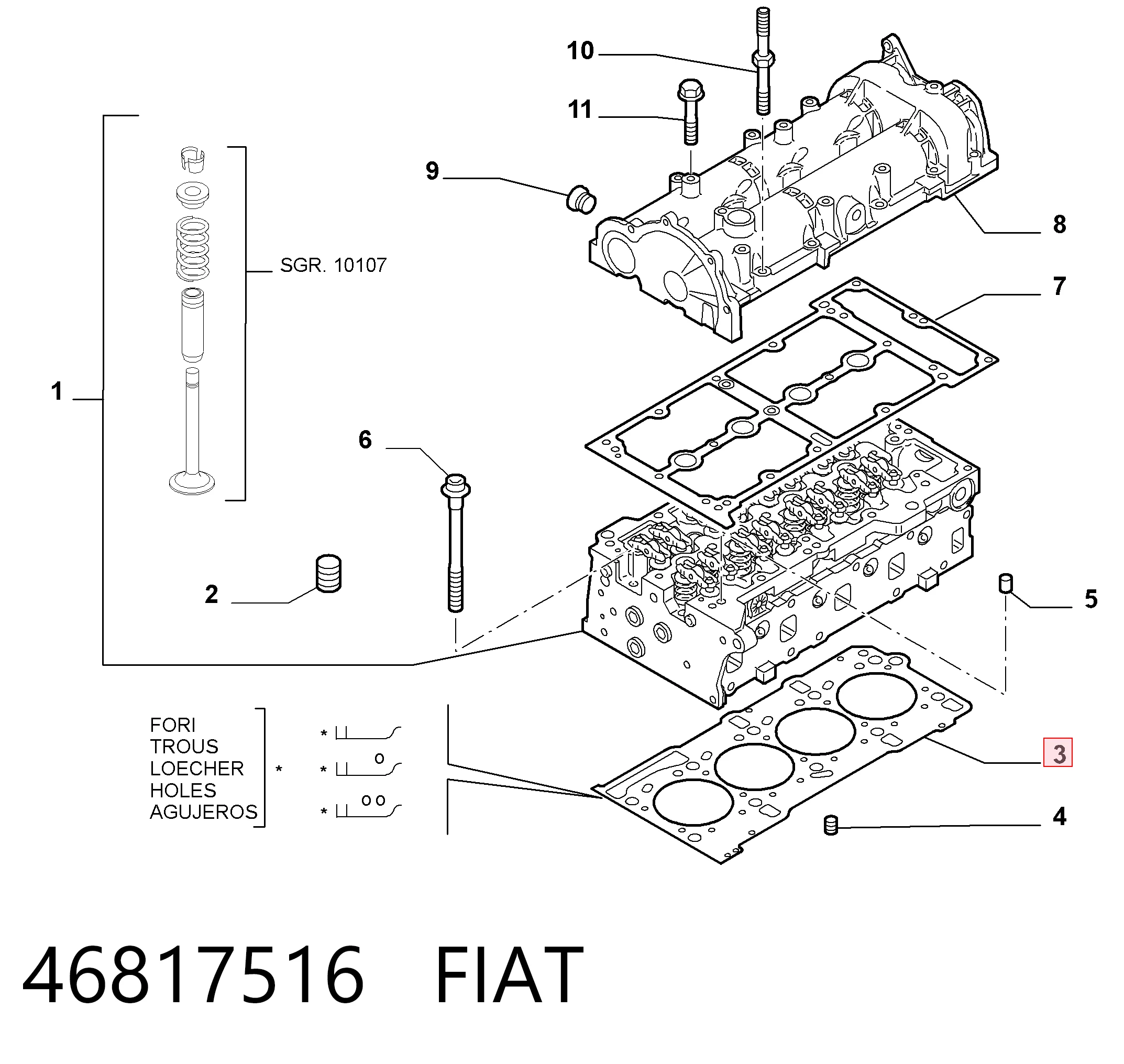 46817516 Fiat/Alfa/Lancia
