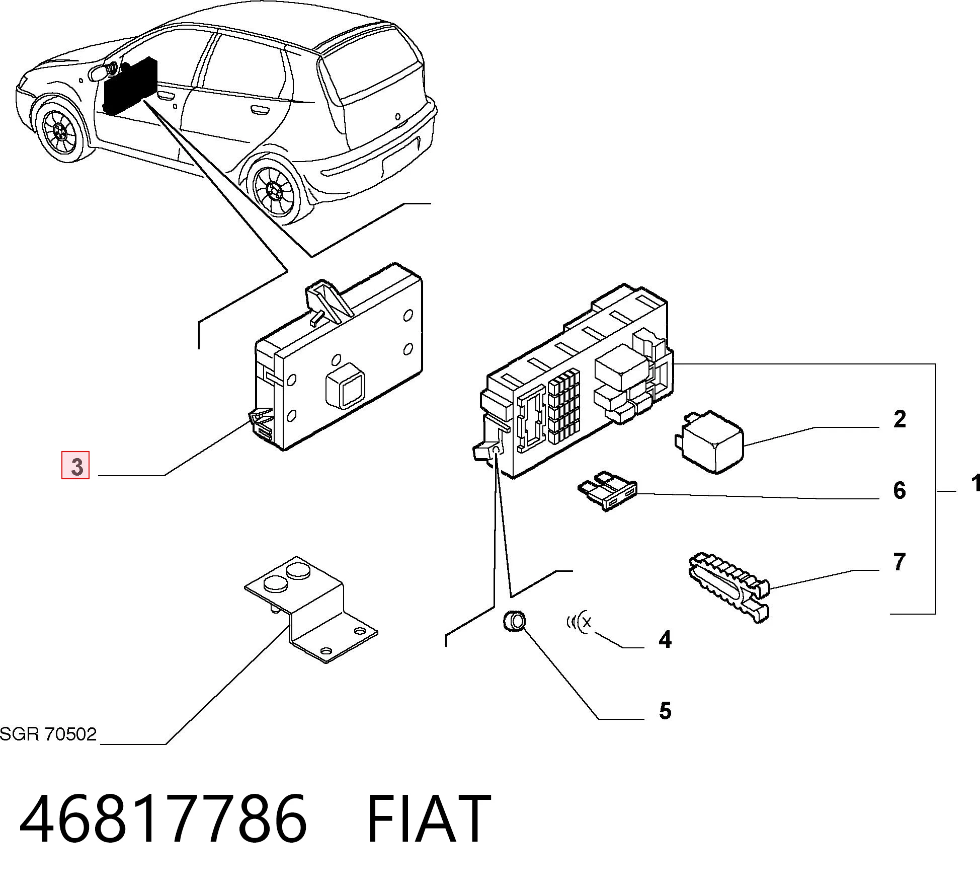 46817786 Fiat/Alfa/Lancia