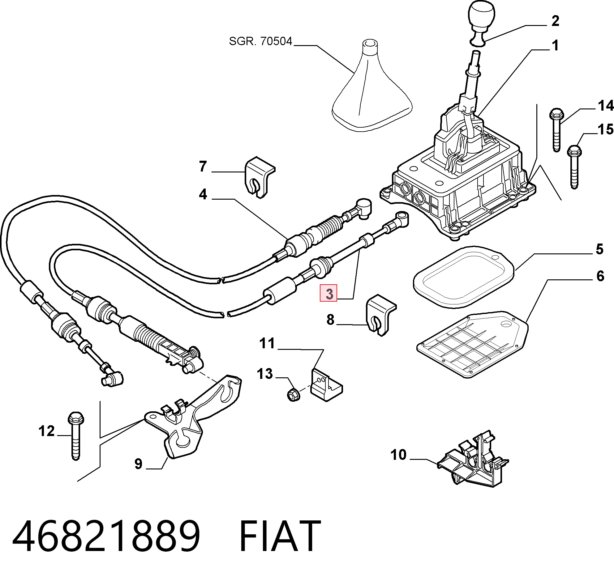 46821889 Fiat/Alfa/Lancia